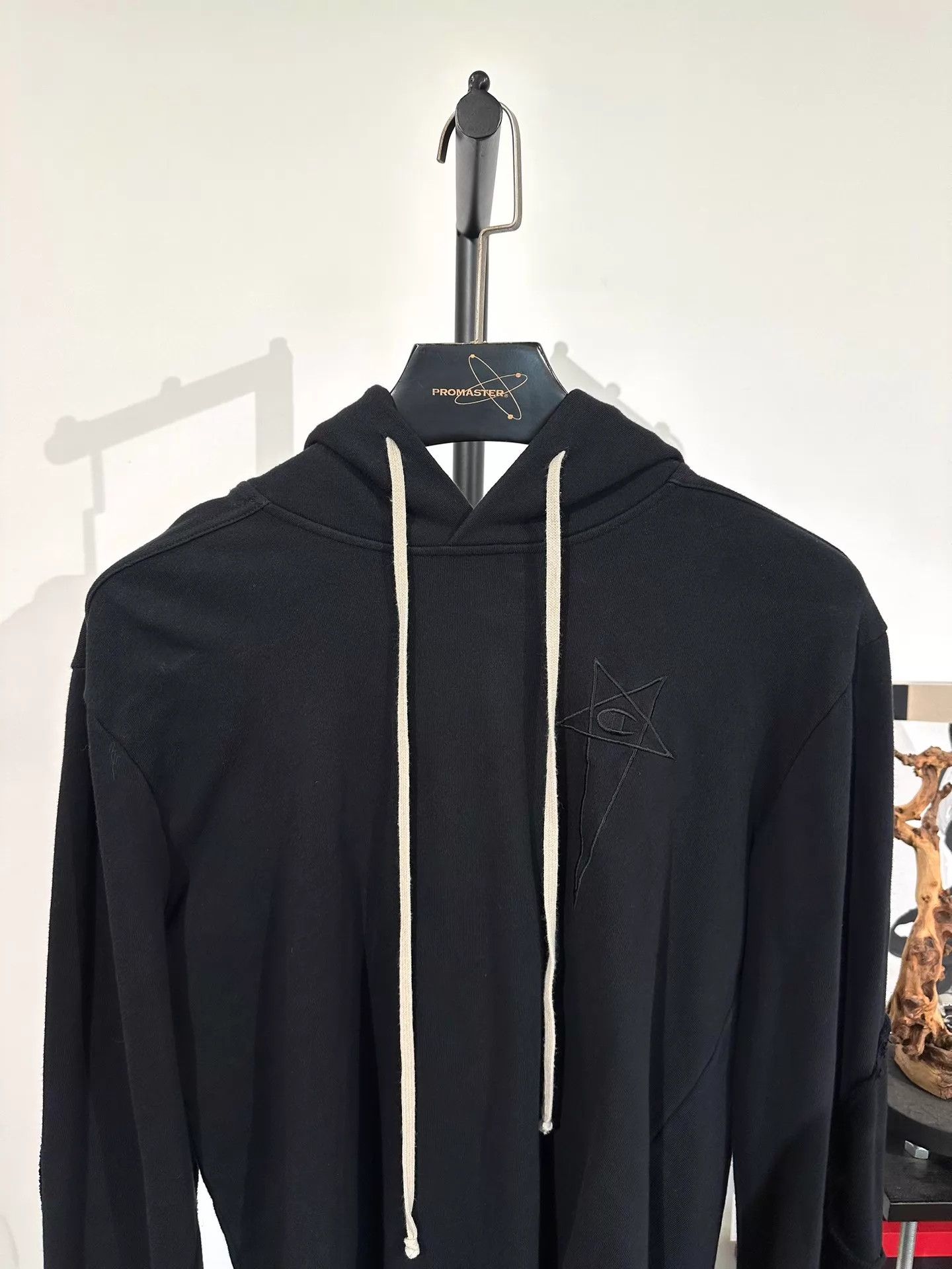 Rick Owens Rick Owens x Champion Hoodie L Size US L / EU 52-54 / 3 - 3 Thumbnail