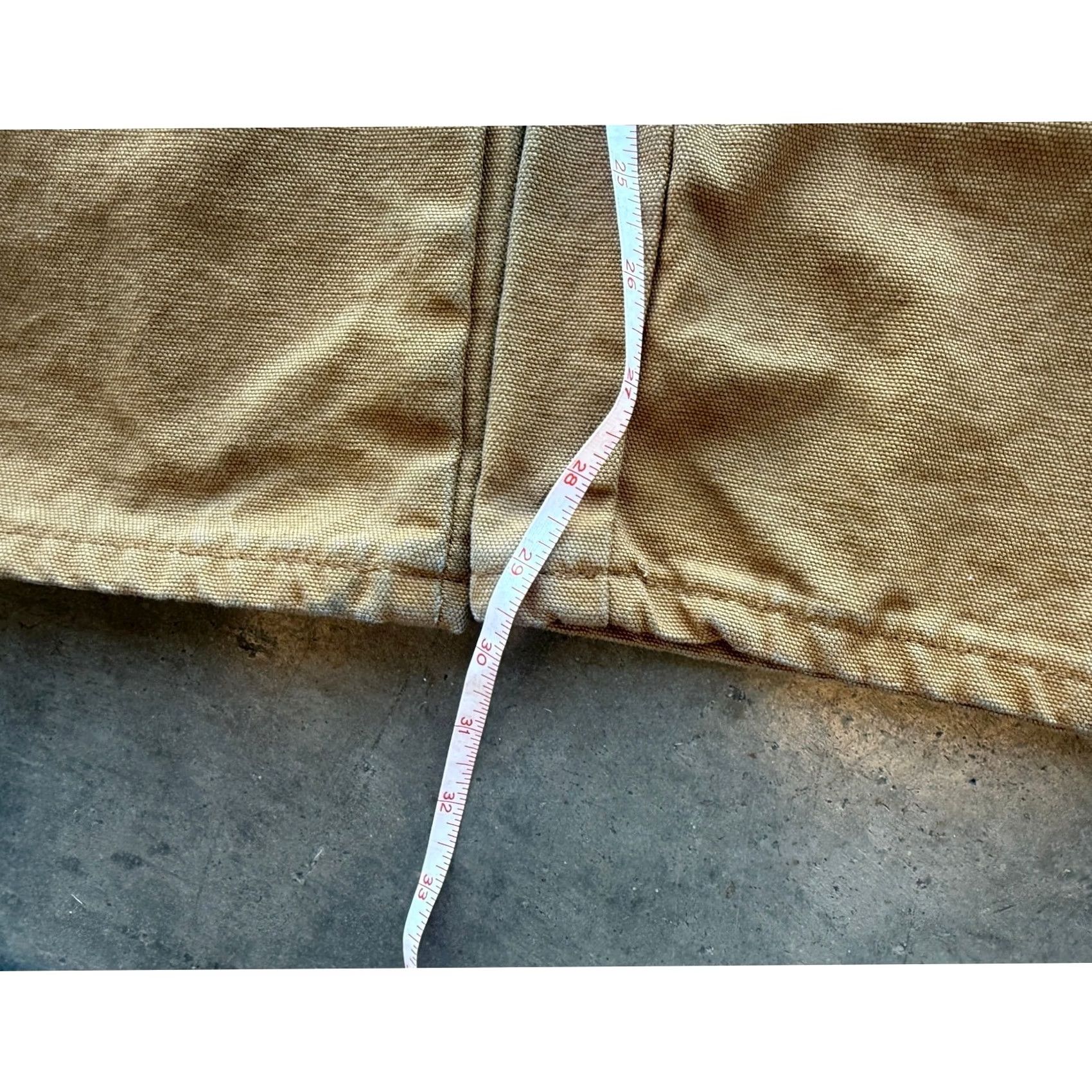 Dickies VINTAGE Dickies Workwear Khaki Carpenter Baggy Pants Men 40x30 Men's 40 30 Beige Ankle JeansTrousers (adapted as Pants) Size US 40 / EU 56 - 4 Thumbnail