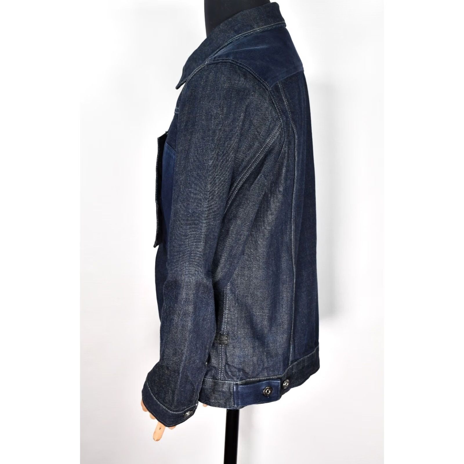 G-Star G-Star Scutar Slim Jacket L denim blue 100% Cotton Regular Mens Jacket Slim Fit Size US L / EU 52-54 / 3 - 4 Thumbnail