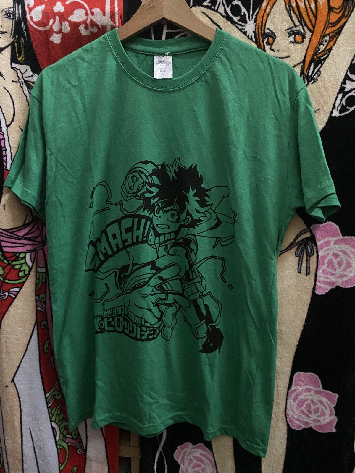 Anime VINTAGE ANIME NFS MY HERO ACADEMIA DEKU PUNCH Size US M / EU 48-50 / 2 - 1 Thumbnail