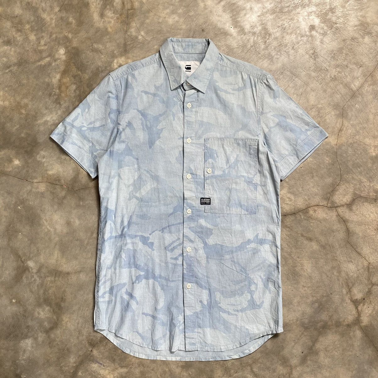 G-Star G Star Raw Camo Button Pocket Shirt Size US M / EU 48-50 / 2 - 1 Thumbnail