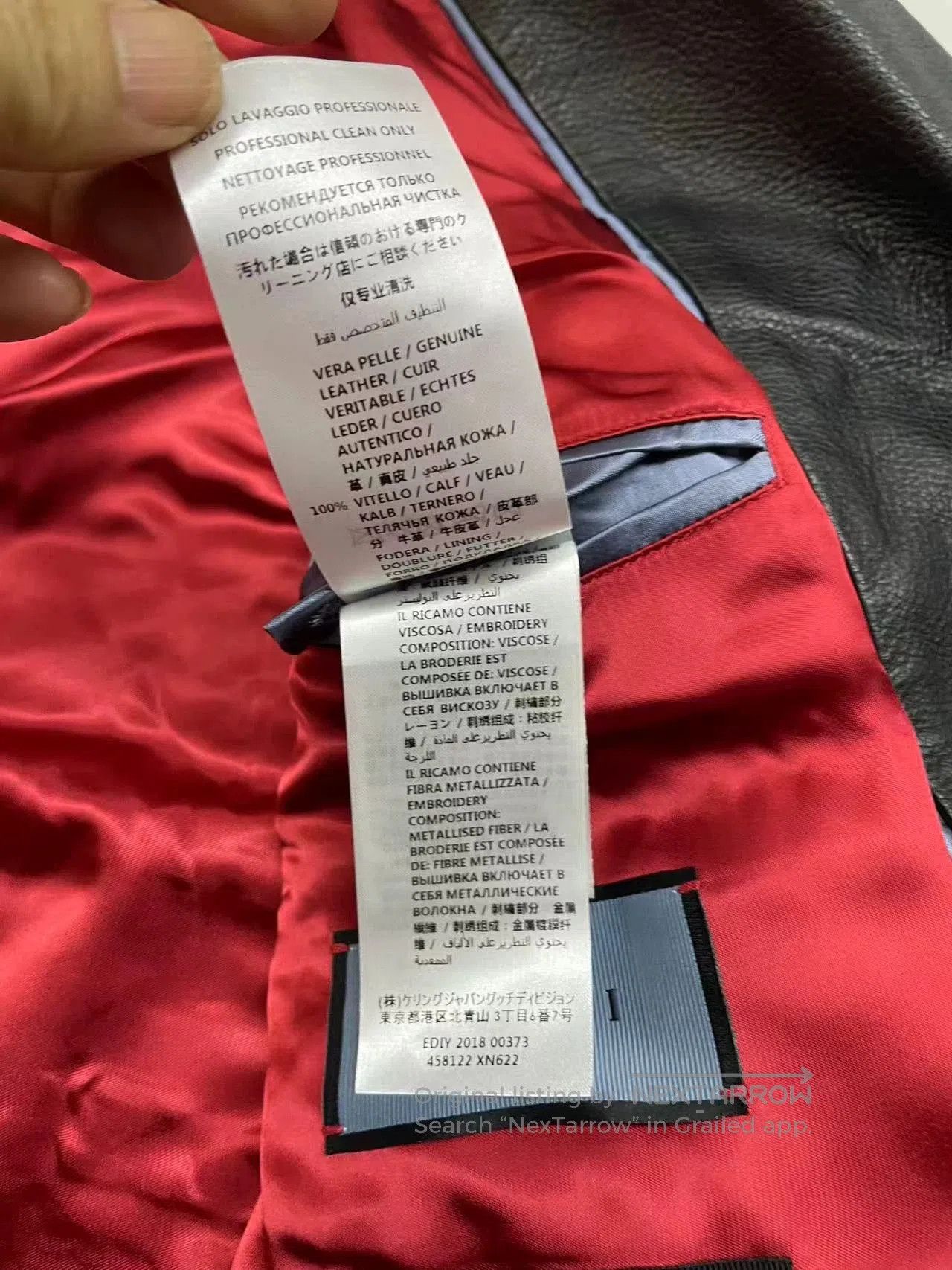 Gucci Gucci Graffiti Biker Leather Jacket. Size L / US 10 / IT 46 - 5 Thumbnail