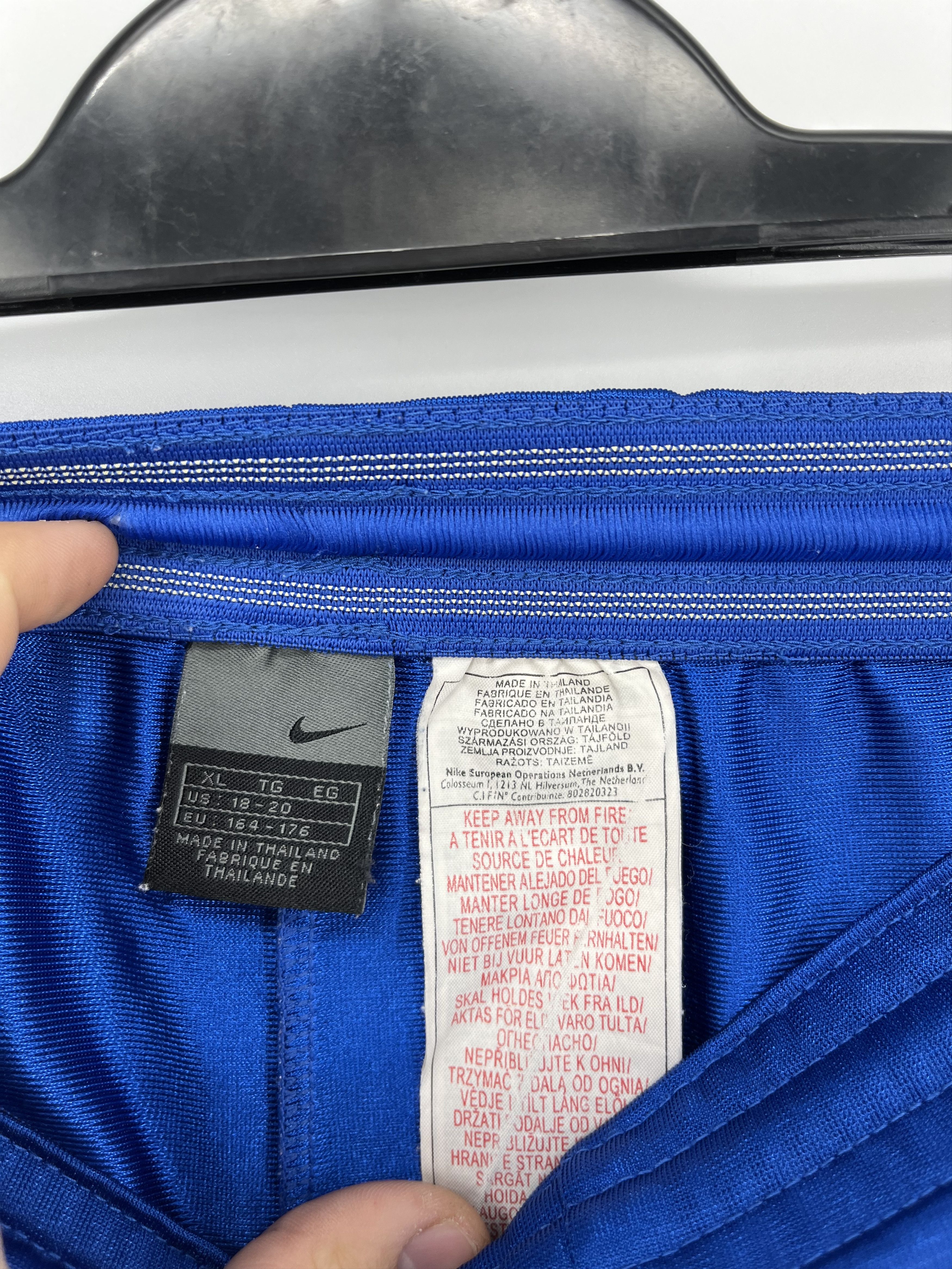Nike × Vintage 90s Vintage Nike Swoosh Logo Shorts Travis Style Size US 30 / EU 46 - 5 Thumbnail