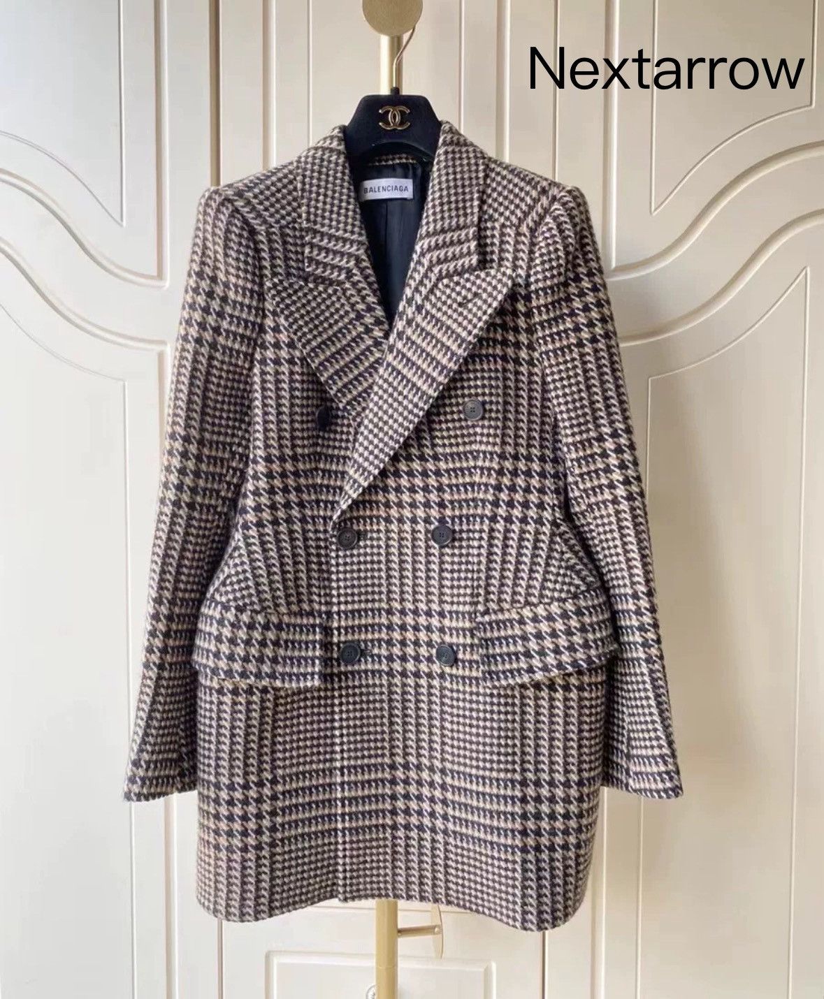 Balenciaga Balenciaga hourglass wool suit jacket Size US S / EU 44-46 / 1 - 1 Thumbnail
