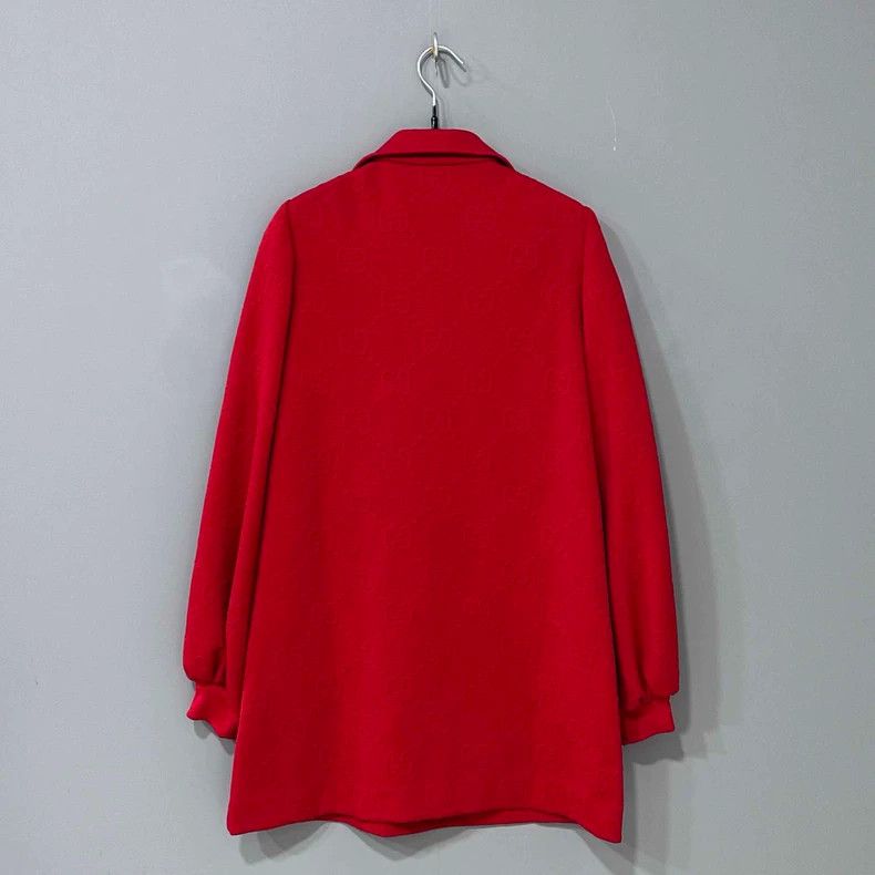 Gucci Gucci Red full-print dress 2506-Nextarrow Size XXS / US 00 / IT 34 - 3 Thumbnail