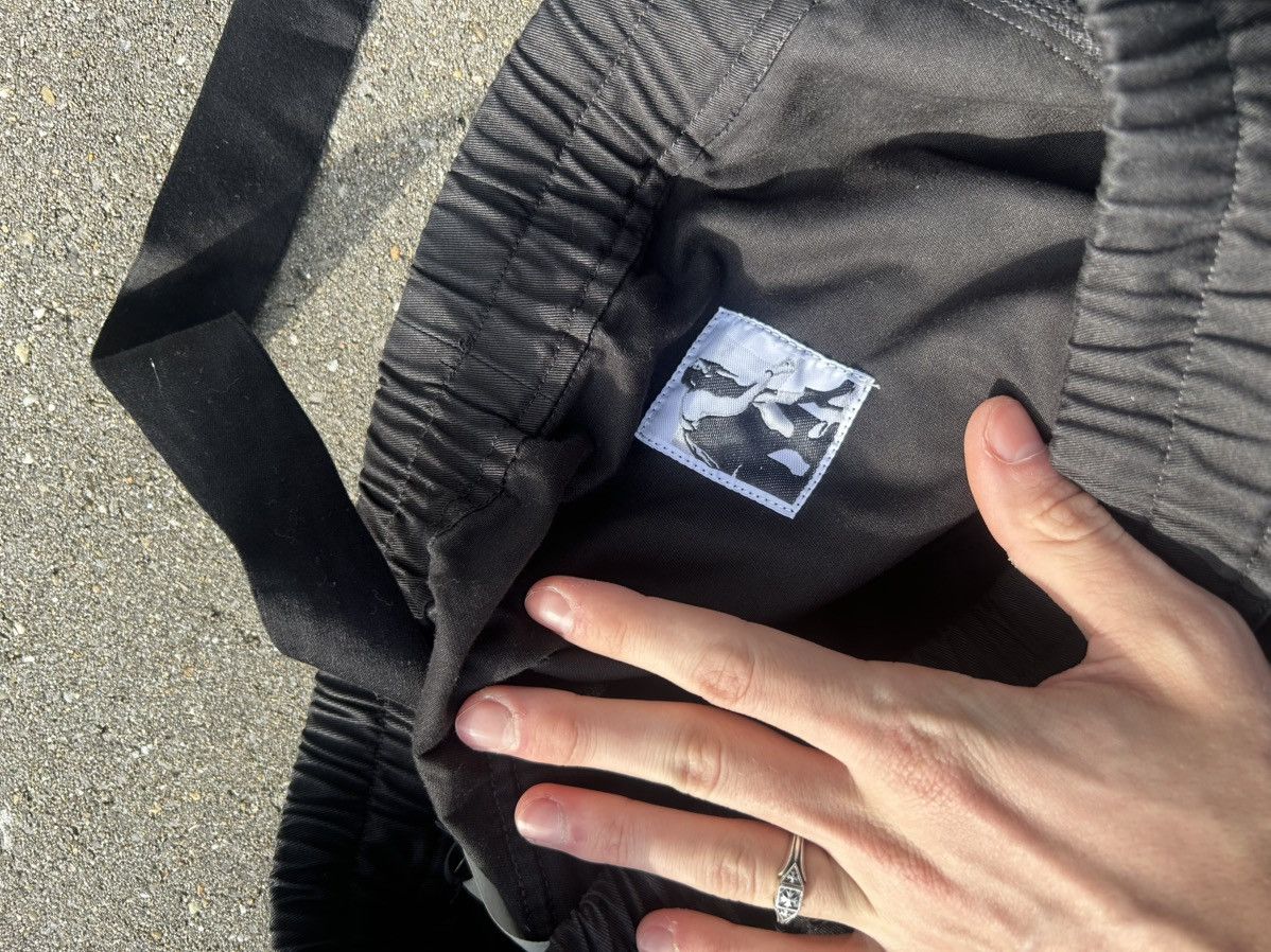 Rick Owens Drkshdw Rick Owens Creatch Straight-Leg Drawstring Cargo Trousers Size US 42 / EU 58 - 7 Thumbnail