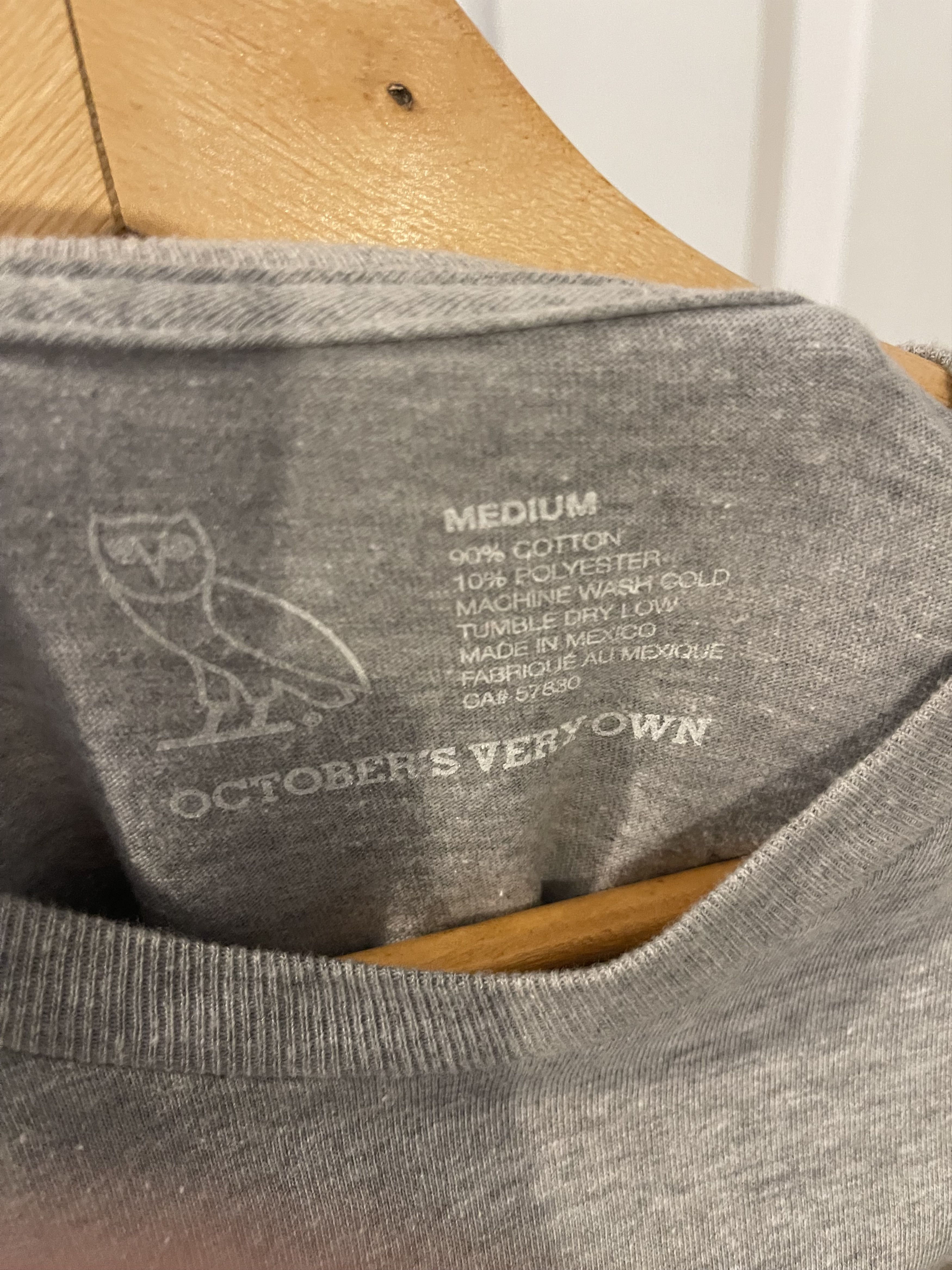 October's Very Own October’s Very Own grey T-shirt Size US M / EU 48-50 / 2 - 3 Thumbnail