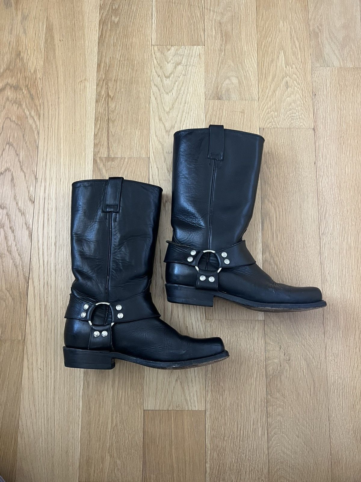 Other Rebelde black leather harness boots from Japan Size US 9.5 / IT 39.5 - 1 Thumbnail