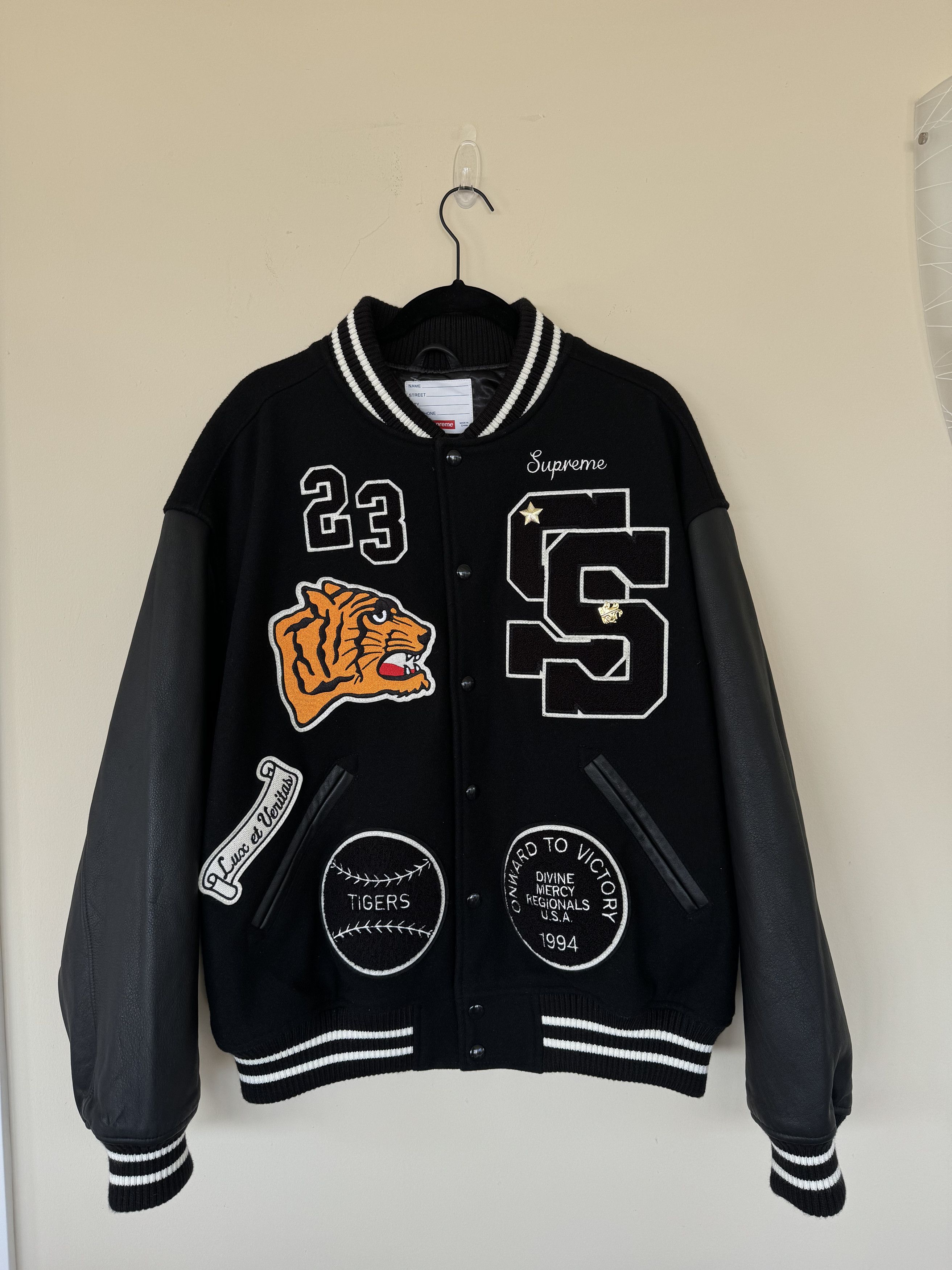 Supreme 2006 All City Varsity Baseball Jacket | Grailed