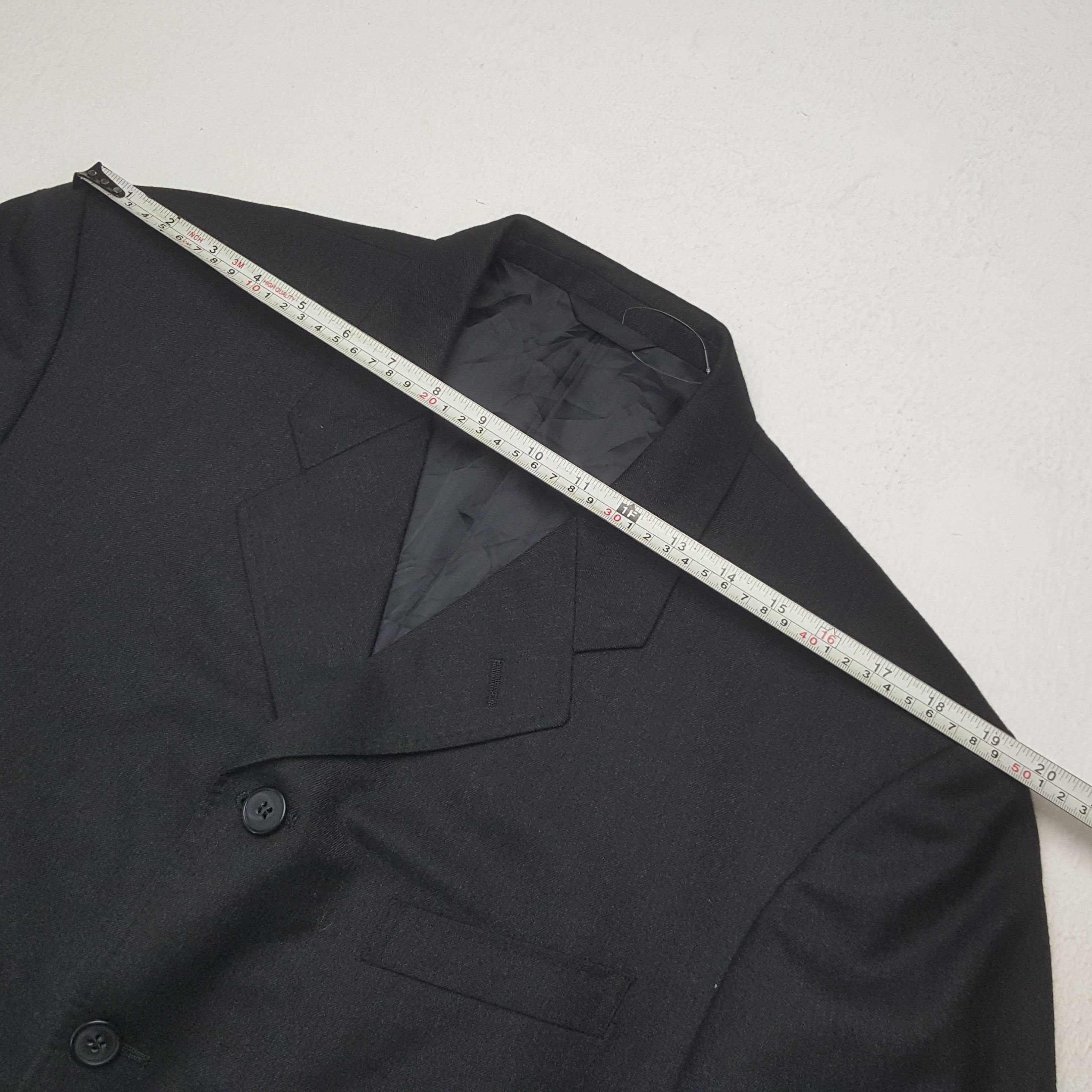 Japanese Brand × Vintage × Yohji Yamamoto Vintage Yohji Yamamoto AAR Blazer Cost Jacket Size US M / EU 48-50 / 2 - 4 Thumbnail