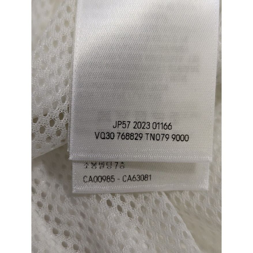 Balenciaga o1rshd1 Light Track Nylon Tracksuit Pants in White Size US 32 / EU 48 - 16 Thumbnail