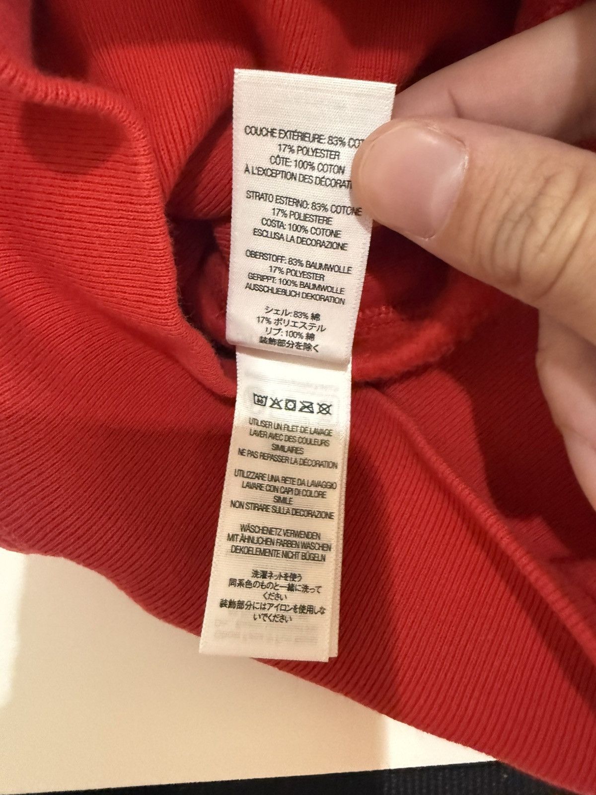 Supreme Supreme Ghostface Scream Arc Hooded Sweatshirt Hoodie Red Size US L / EU 52-54 / 3 - 9 Thumbnail
