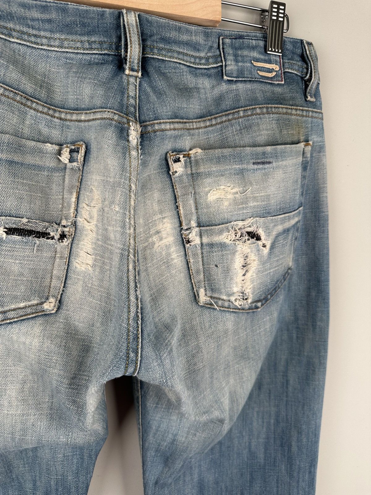 Diesel Diesel Baggy Jeans Denim Distressed Size US 32 / EU 48 - 5 Thumbnail