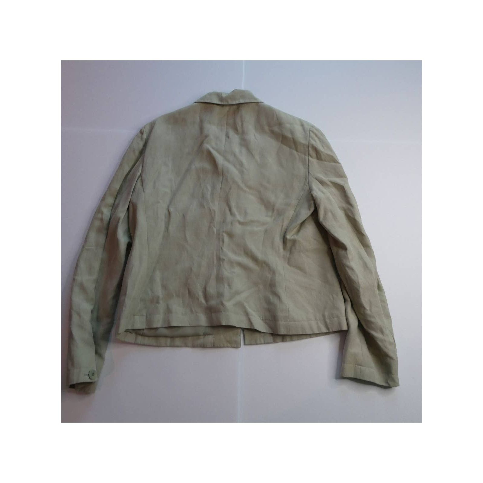Lauren Ralph Lauren RALPH LAUREN silk linen pant suit set, 10R, beautiful! Size L / US 10 / IT 46 - 3 Thumbnail