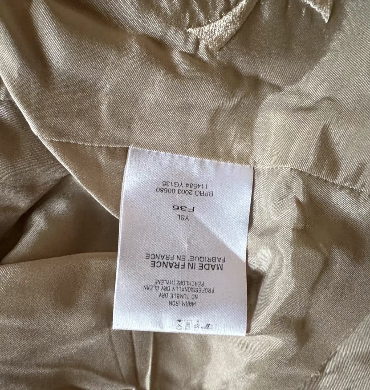 Yves Saint Laurent Saint Laurent Iconic Safari Jacket — Tom Ford Era, UNISEX Size US S / EU 44-46 / 1 - 8 Thumbnail