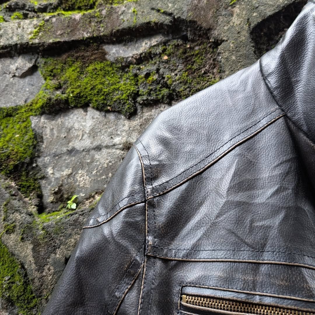 Guess GUESS LEATHER JACKET Size US L / EU 52-54 / 3 - 8 Thumbnail