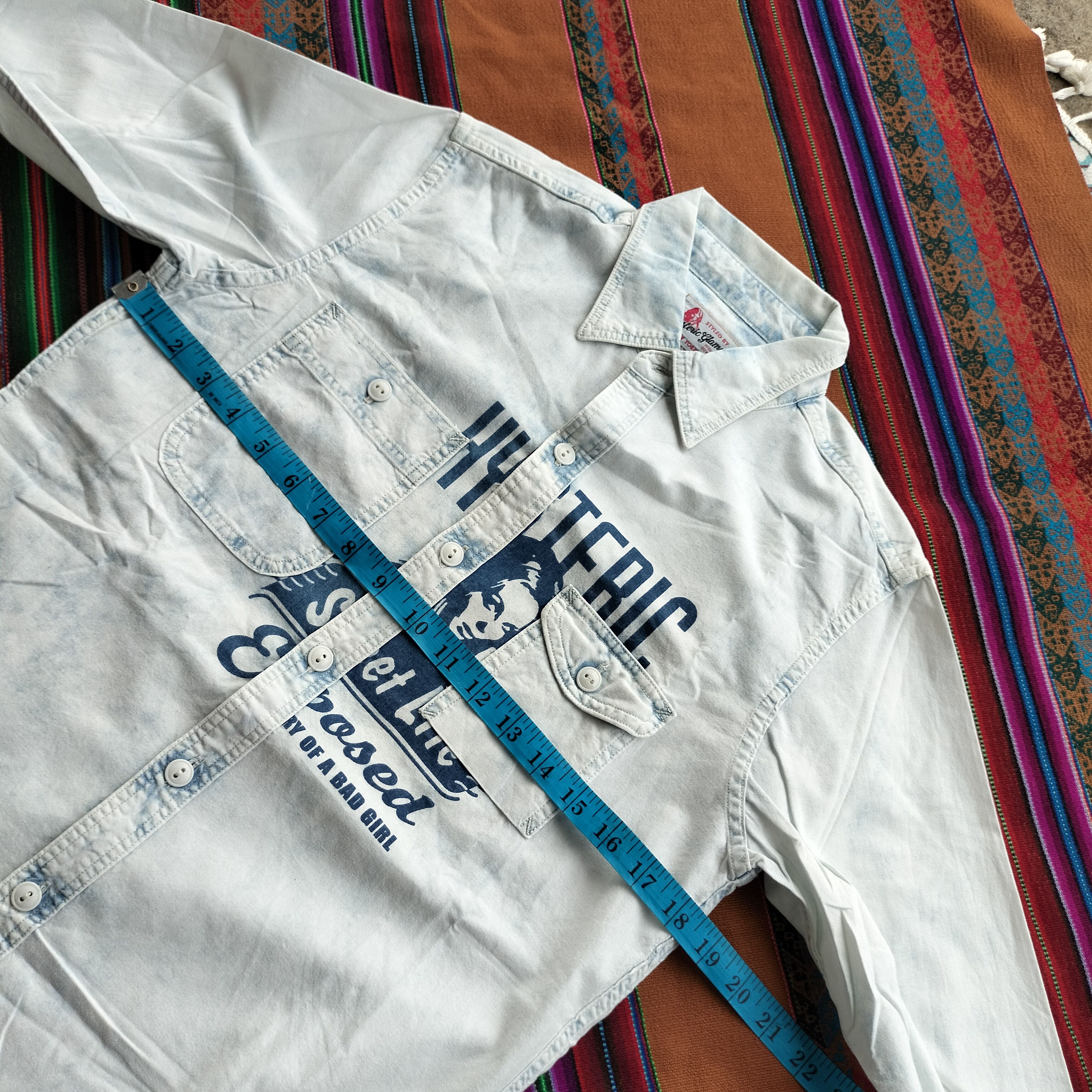 Hysteric Glamour street life art iconic Ls shirt