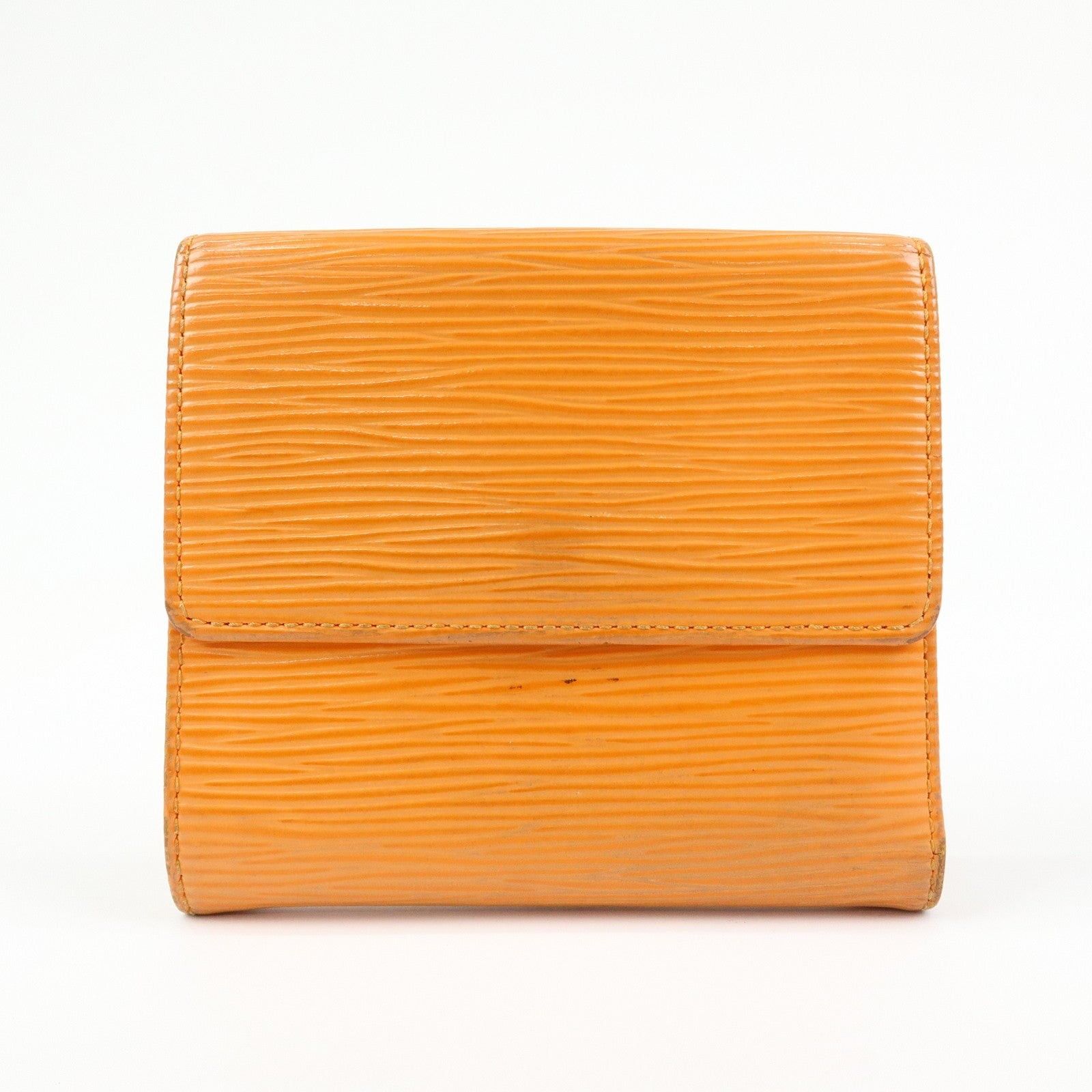Louis Vuitton Louis Vuitton Epi Porte Monnaie Billets Credit Wallet Orange Size ONE SIZE - 2 Thumbnail