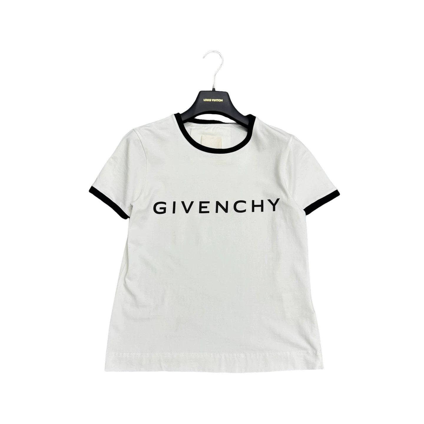Givenchy Givenchy Logo Print Ringer T-Shirt M Size M / US 6-8 / IT 42-44 - 1 Thumbnail