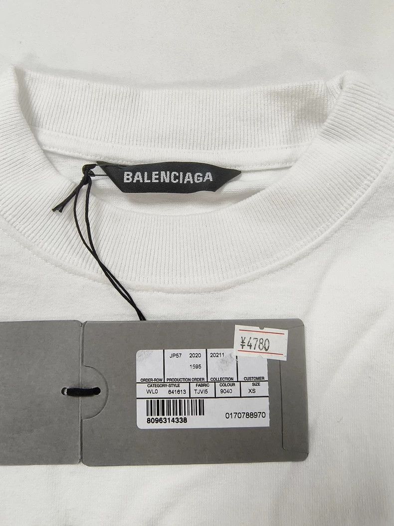 Other Balenciaga Men's Crew Neck Short Sleeve T-Shirt Size US XS / EU 42 / 0 - 3 Thumbnail