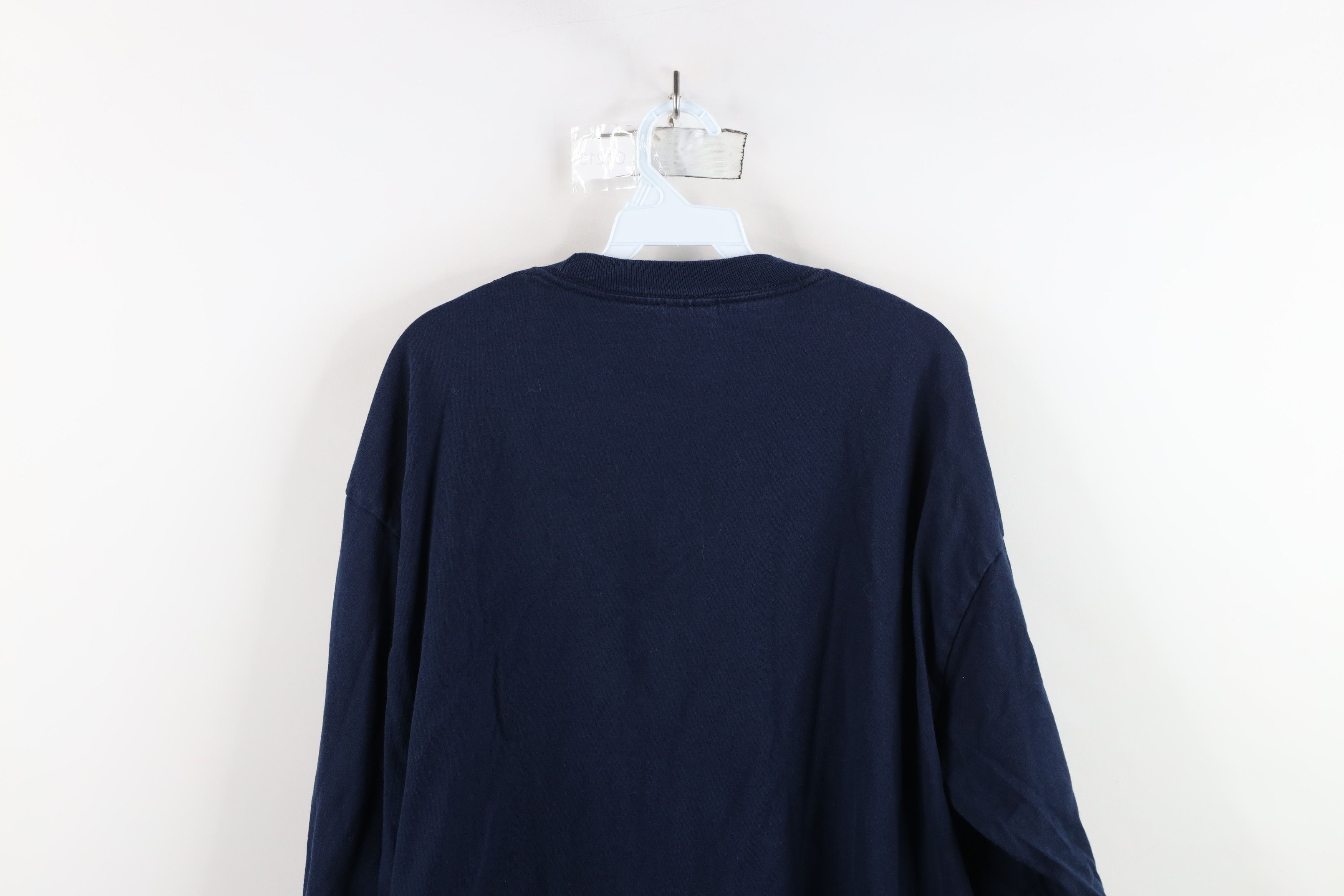 Vintage Vintage 90s University of Michigan Long Sleeve T-Shirt Size US XL / EU 56 / 4 - 12 Thumbnail