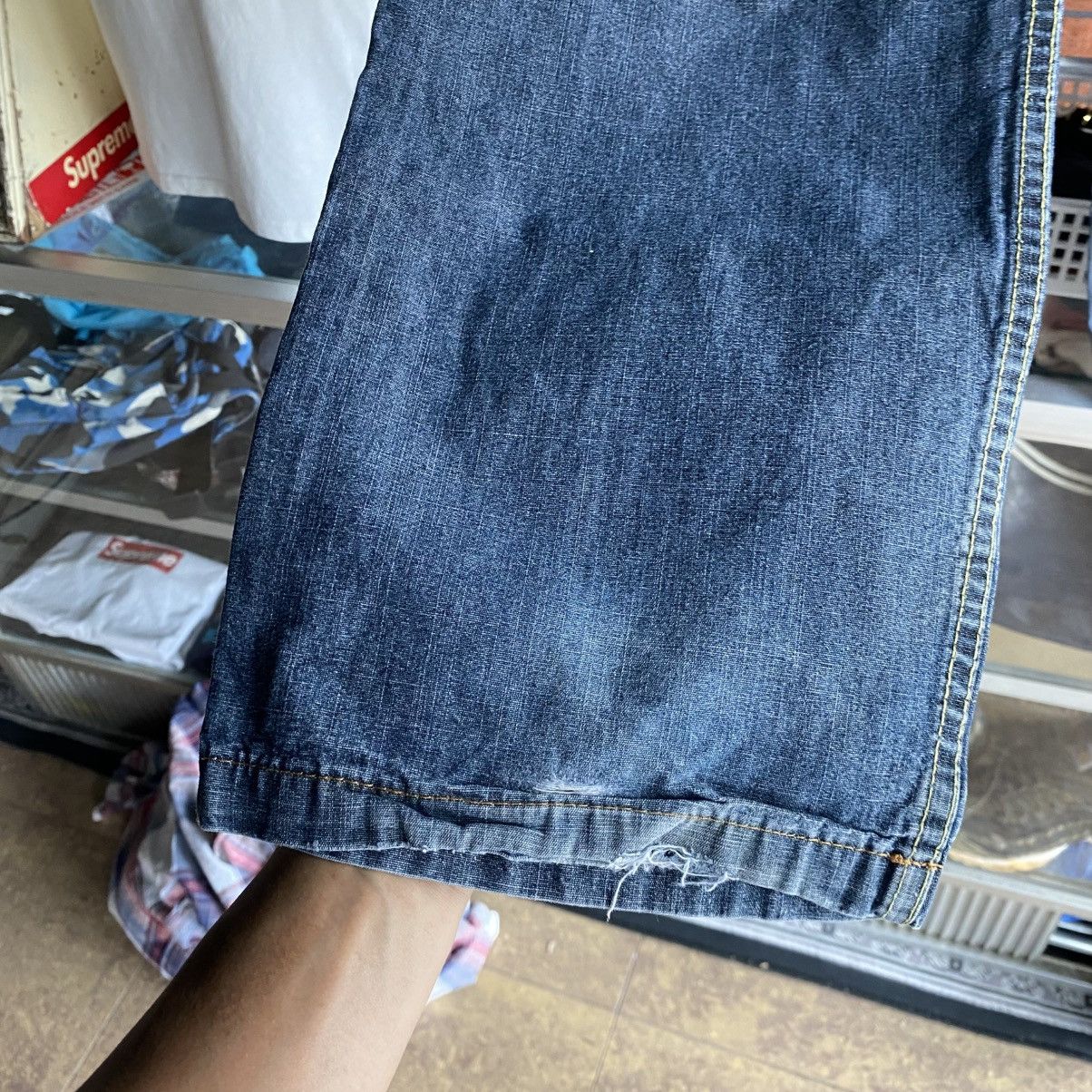 Gotcha SALES🔥Vintage Gotcha Washed Blue Loose 950 Rinse Jeans Pants Size US 36 / EU 52 - 7 Thumbnail
