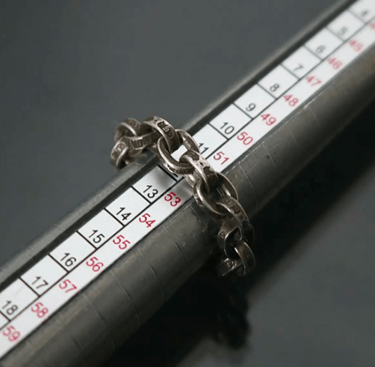 Chrome Hearts 6 🔥 CHROME HEARTS PAPER CHAIN RING silver Size ONE SIZE - 2 Thumbnail