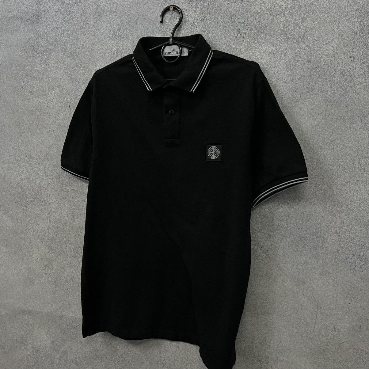 Stone Island Stone Island Polo T-shirt Patch Program Box Logo Tee Size US XL / EU 56 / 4 - 6 Thumbnail