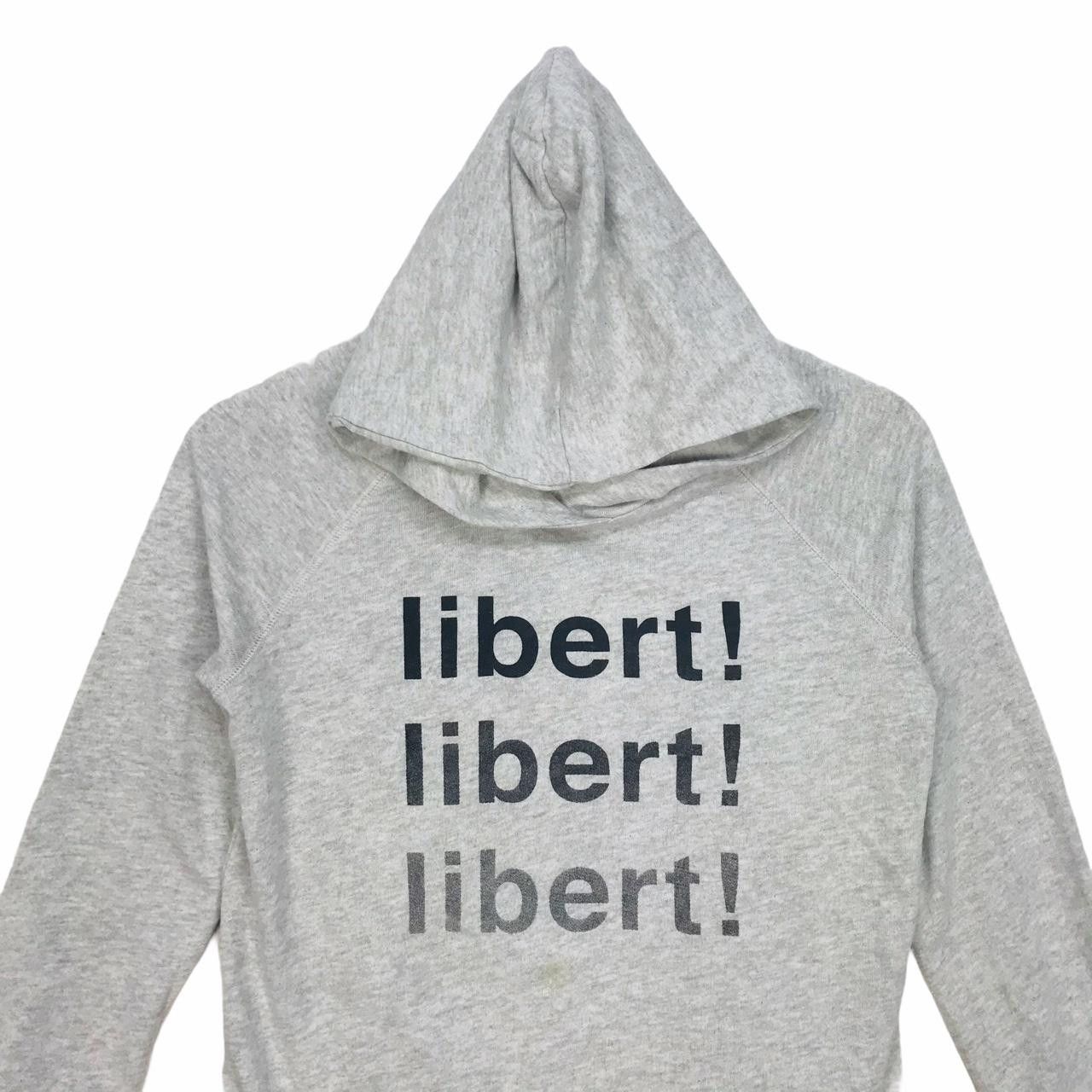 Vintage Vtg ELLE Libert Hoodie Sweatshirt Spell Out Jumper Size S / US 4 / IT 40 - 2 Thumbnail
