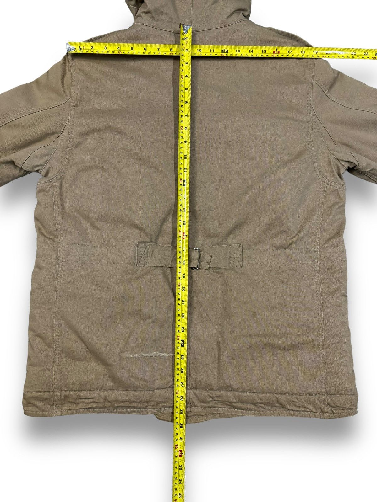 Levi's Vintage 90s Levis Red Tab Thrashed Utility Field Jacket Size US M / EU 48-50 / 2 - 18 Thumbnail