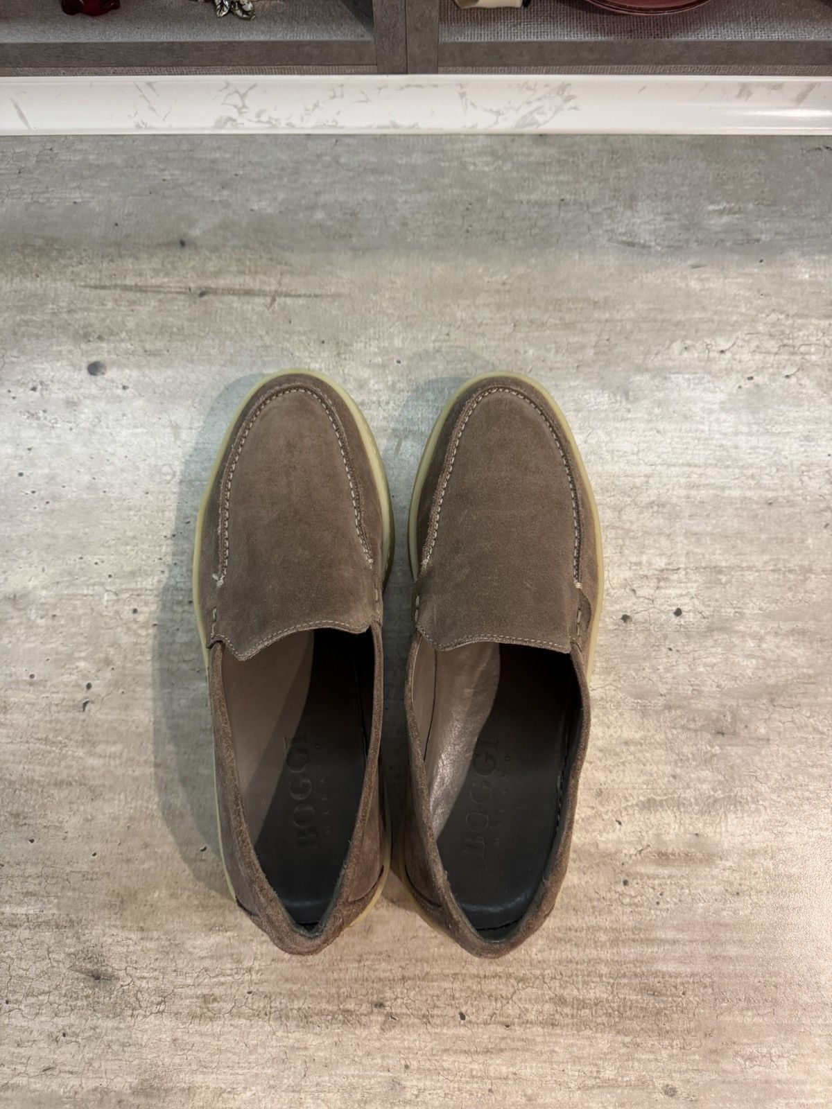 Boggi Boggi Milano Stratus Summer Walk Suede Italy Loafers Size US 8.5 / EU 41-42 - 7 Thumbnail
