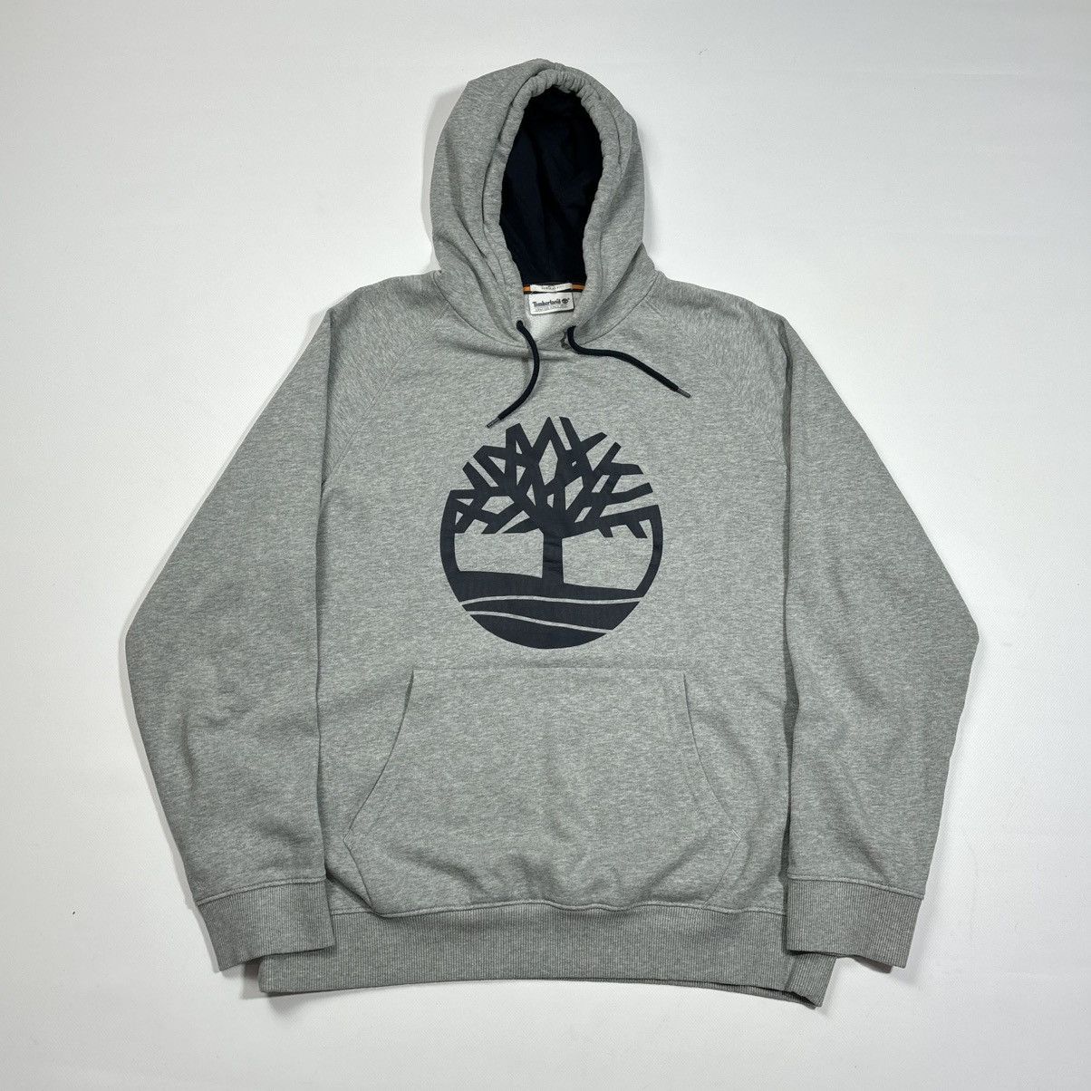Timberland Timberland hoodie XL grey streetwear vintage big logo Size US XL / EU 56 / 4 - 1 Thumbnail