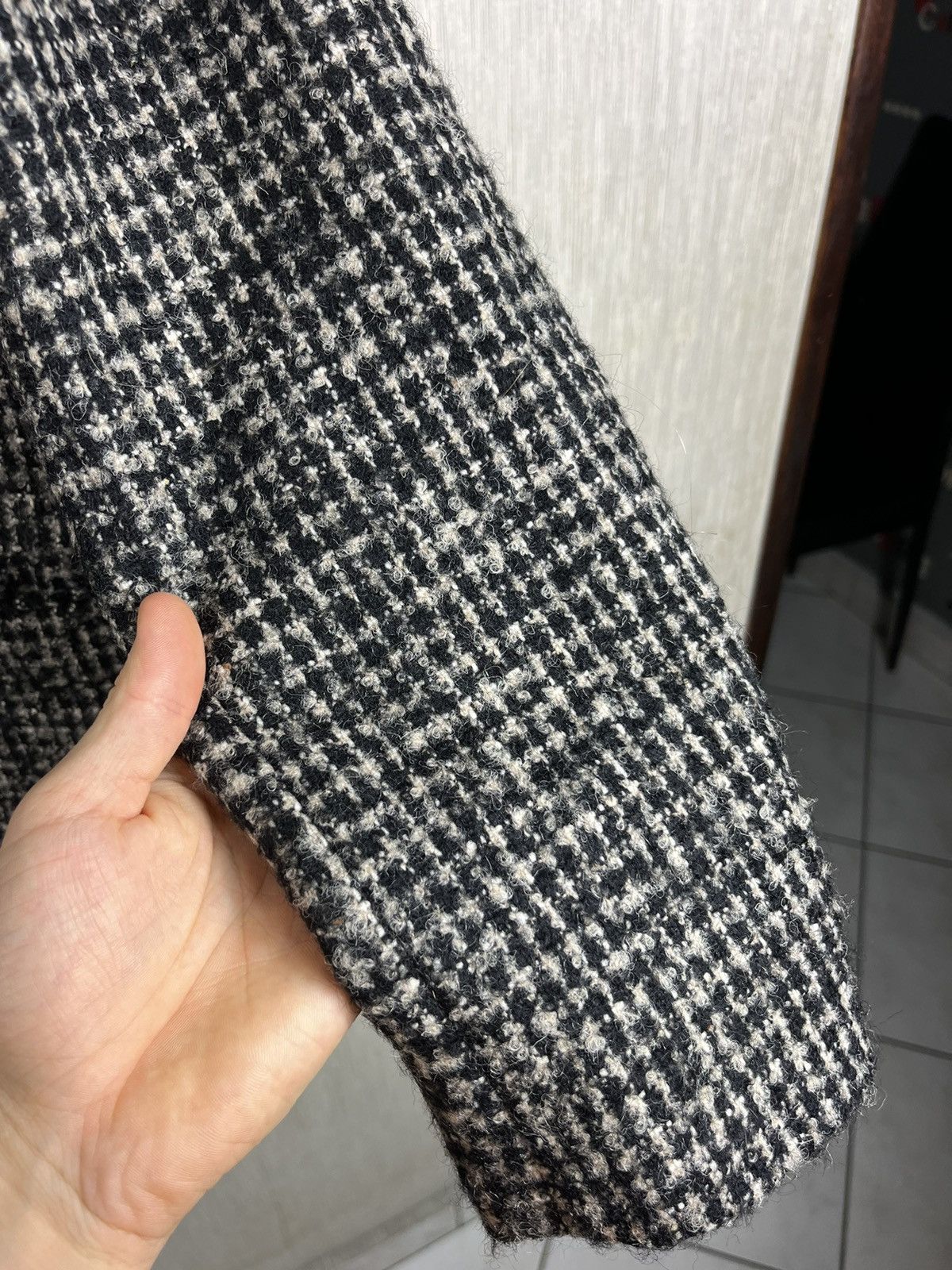 Boglioli Boglioli wool mohair alpaca blazer patterned plaid jacket Size 50R - 10 Thumbnail