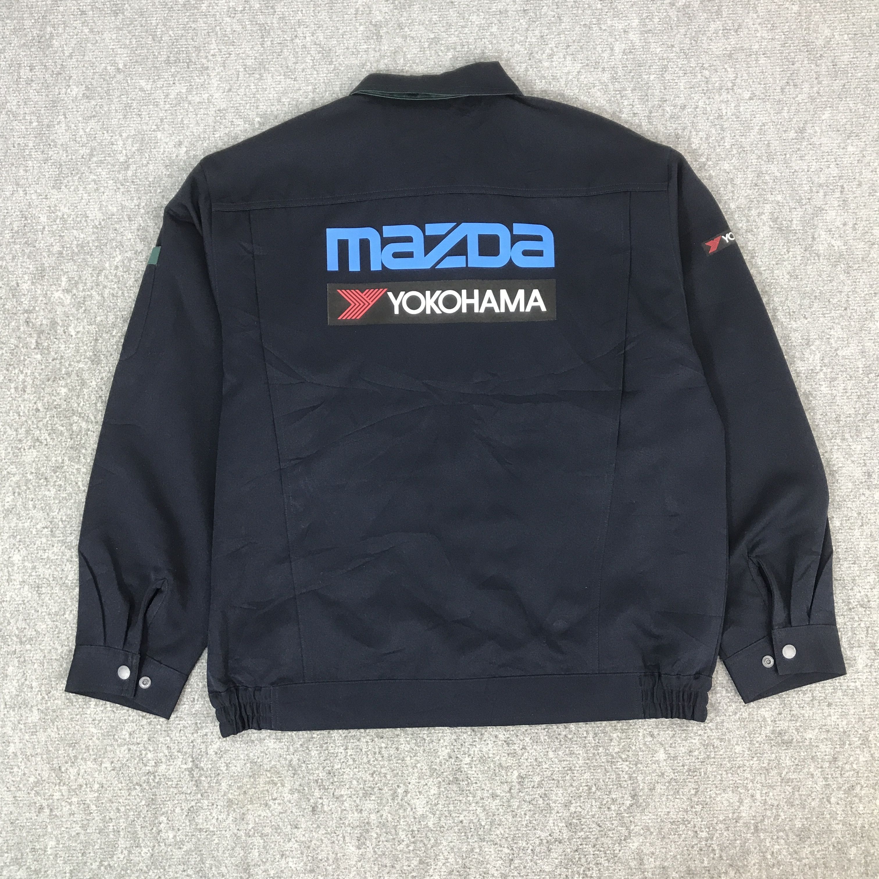 Japanese Brand MAZDA RACING MOTORSPORT JAPAN UNIFORM CUSTOM JACKET K61B20 Size US L / EU 52-54 / 3 - 1 Thumbnail