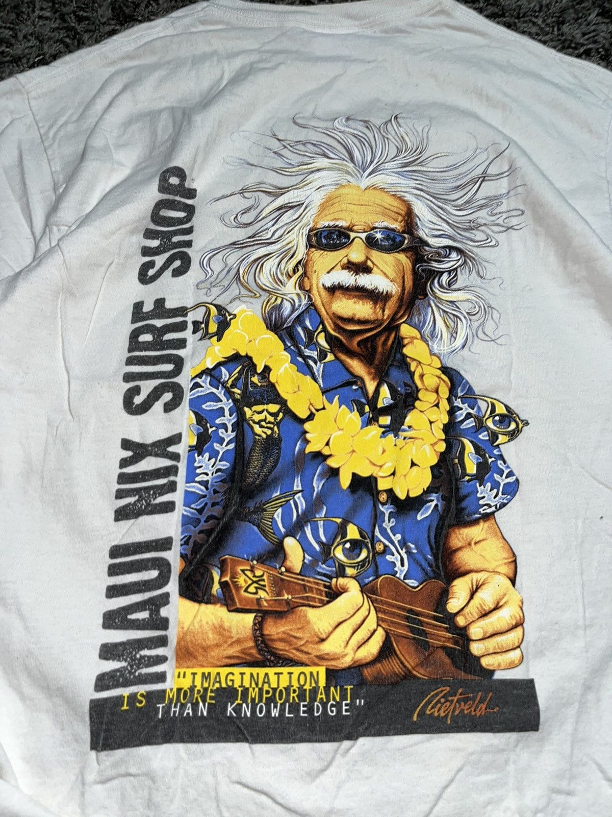 Vintage Y2K ENSHTEIN MAUI NIX SURF SHOP VINTAGE COTTON SHIRT SIZE M Size US M / EU 48-50 / 2 - 2 Thumbnail