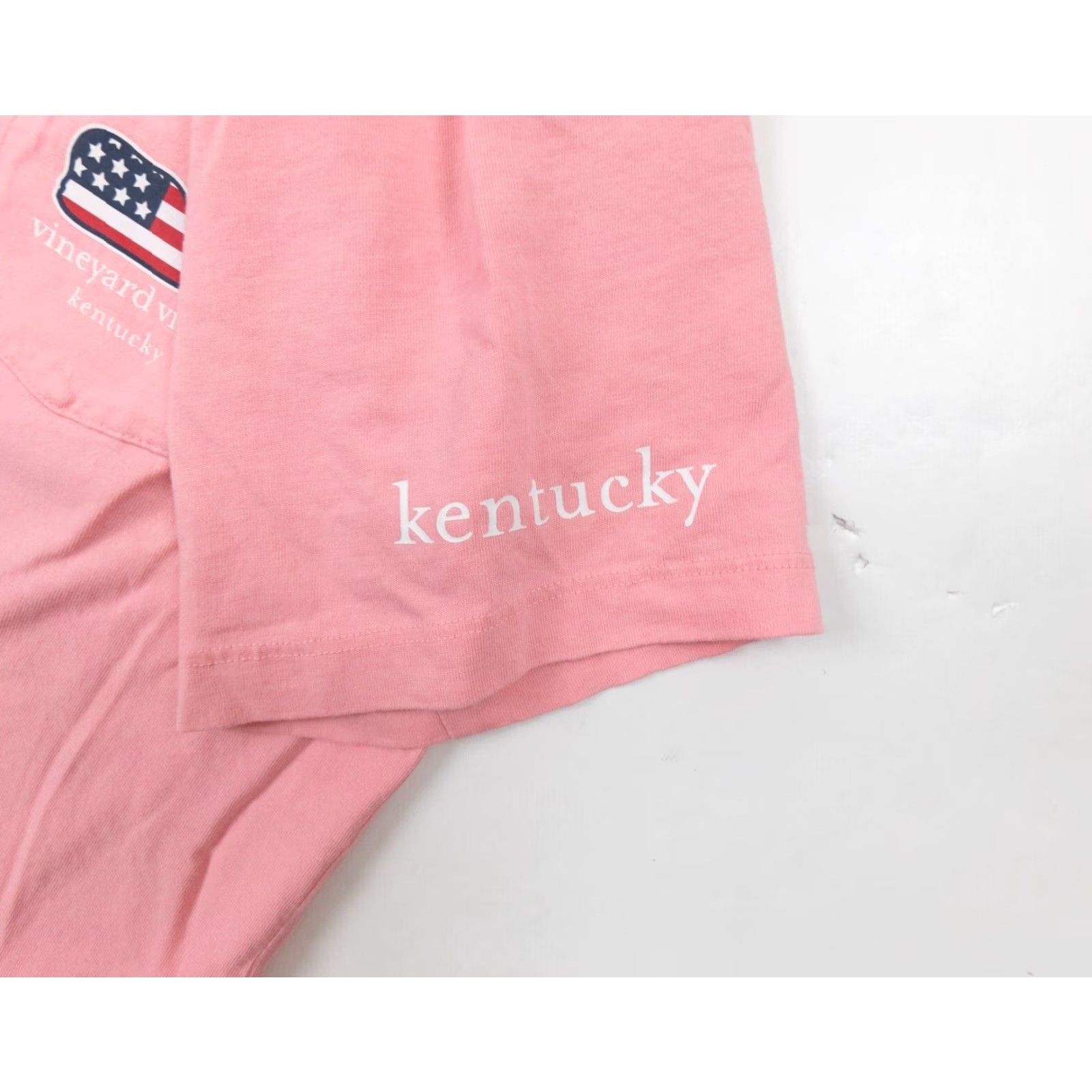 Vineyard Vines Vineyard Vines Short Sleeve Pocket Tee Adult X-Small Pink Cotton T-Shirt Mens Size US XS / EU 42 / 0 - 3 Thumbnail