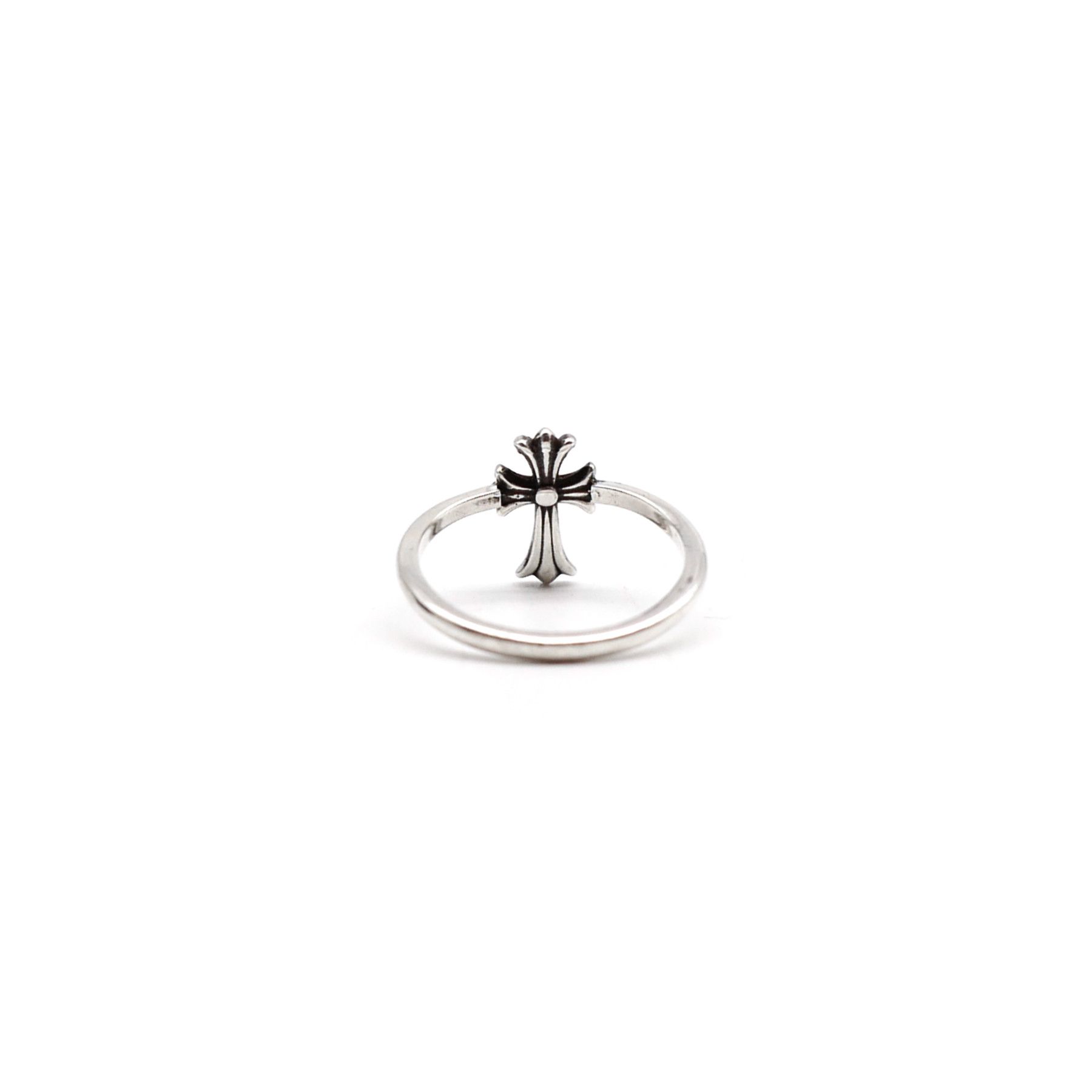 Chrome Hearts Chrome Hearts Silver Bubblegum Cross Ring Size ONE SIZE - 2 Thumbnail