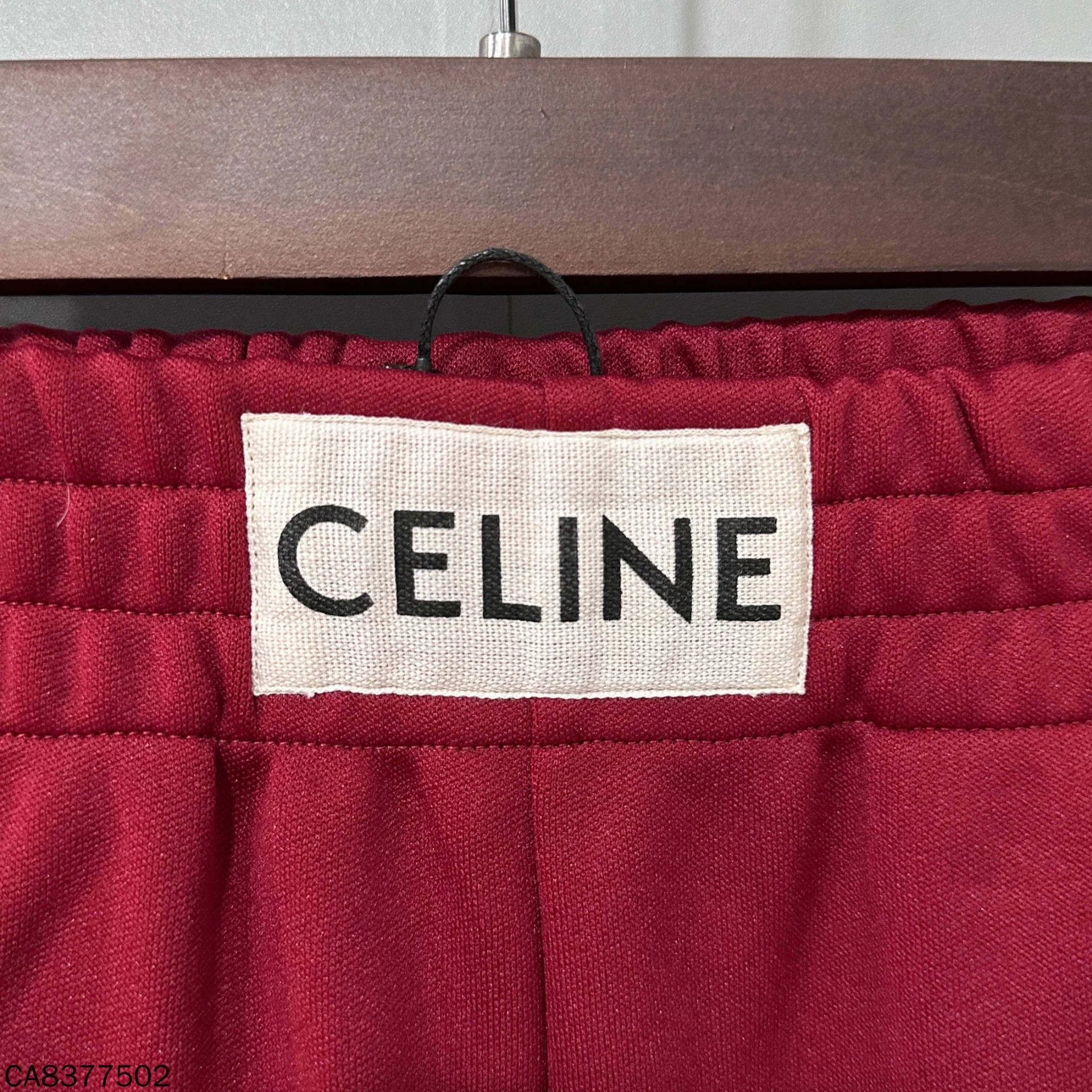 Celine Celine Red White Stripe Wide Leg Pants M Size 26" / US 2 / IT 38 - 4 Thumbnail