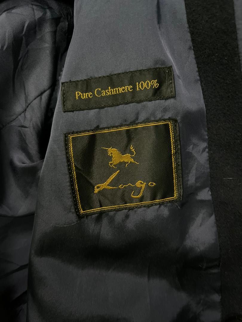 Japanese Brand Longo Pure Cashmere Double Breasted Peacoat Made in Japan Size US M / EU 48-50 / 2 - 3 Thumbnail