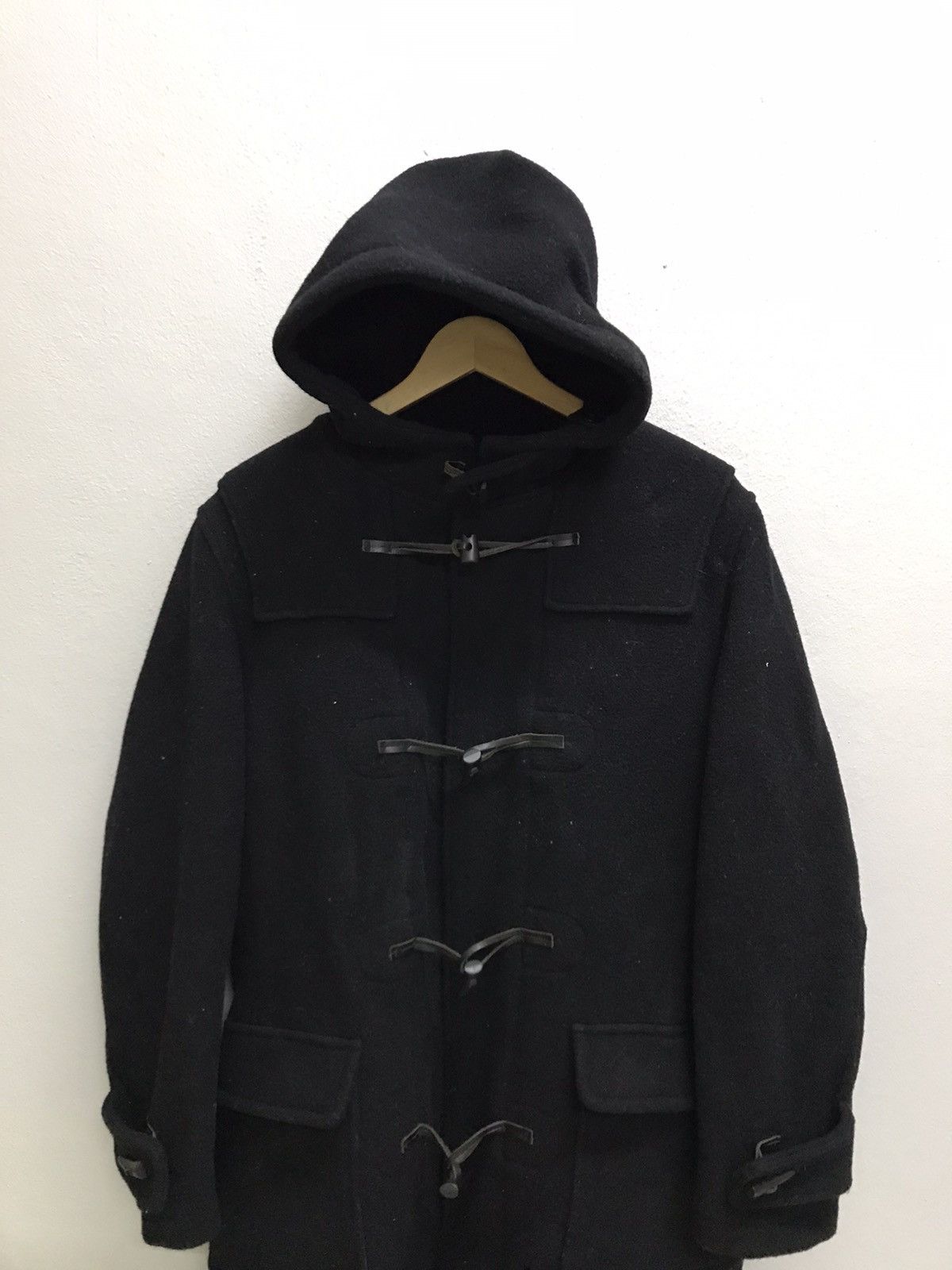 ABAHOUSE VINTAGE ABAHOUSE WOOL DUFFLE JACKET HOODIE Size US M / EU 48-50 / 2 - 4 Thumbnail