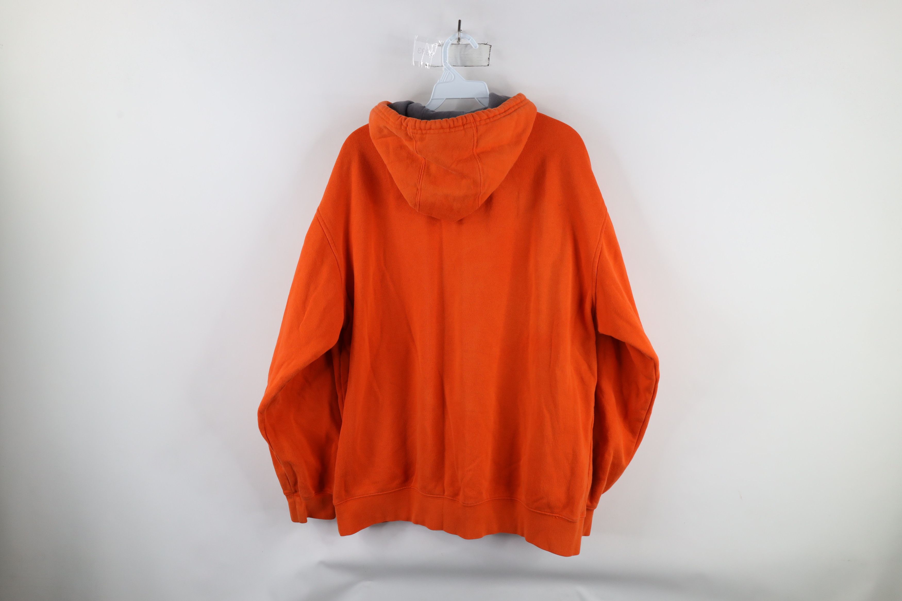 Nike × Vintage Vintage Nike Baseball Scott Center Swoosh Hoodie Orange Size US M / EU 48-50 / 2 - 13 Thumbnail