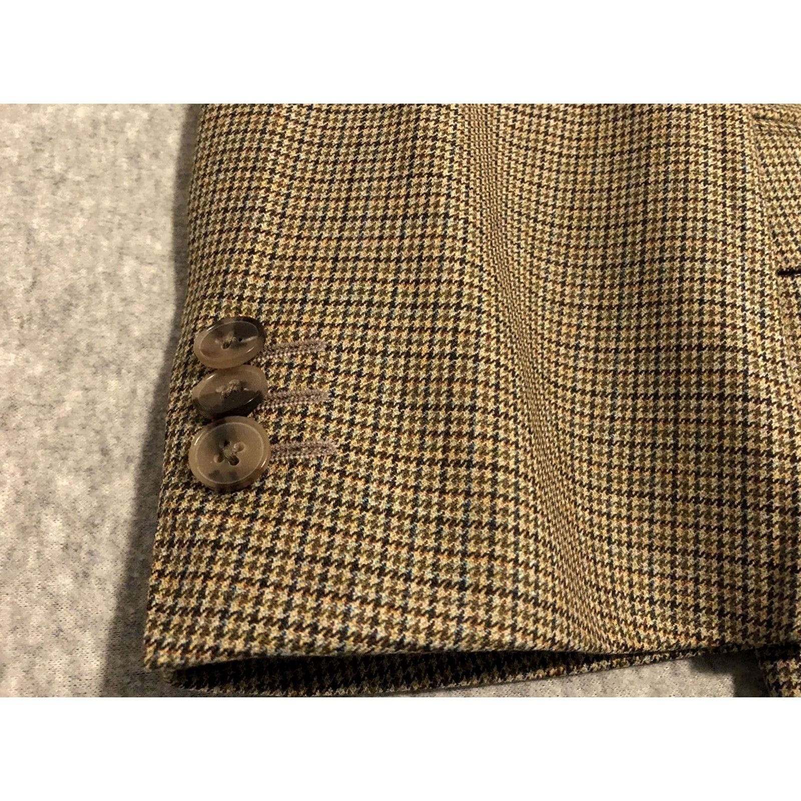 Ermenegildo Zegna Ermenegildo Zegna Blazer Wool Brown 42R Mens Blazer 42R Regular Wool Button Up jacket Coat Trofeo FLAWED Size 42R - 6 Thumbnail