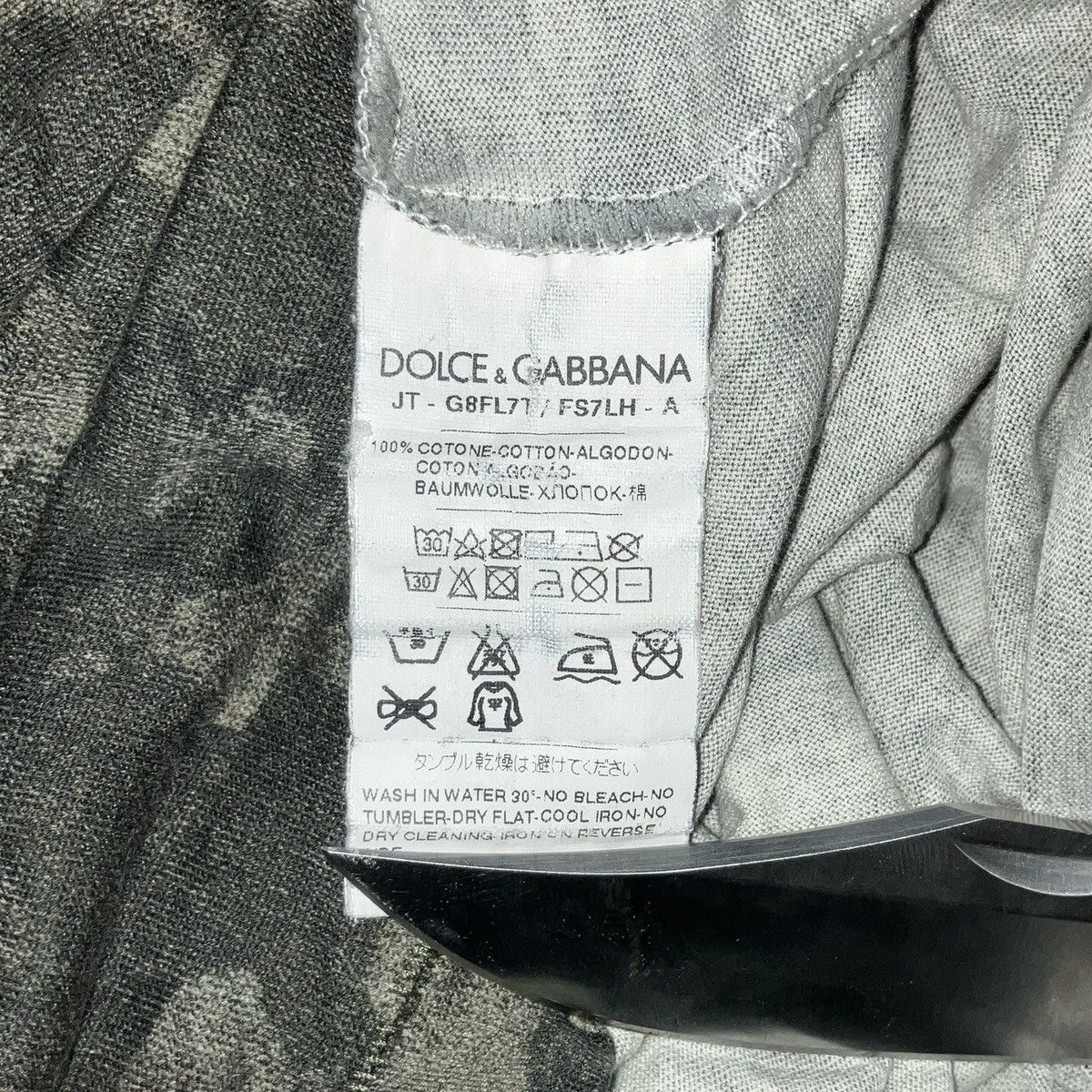 Dolce & Gabbana Dolce & Gabbana Camo T shirt Size US M / EU 48-50 / 2 - 5 Thumbnail