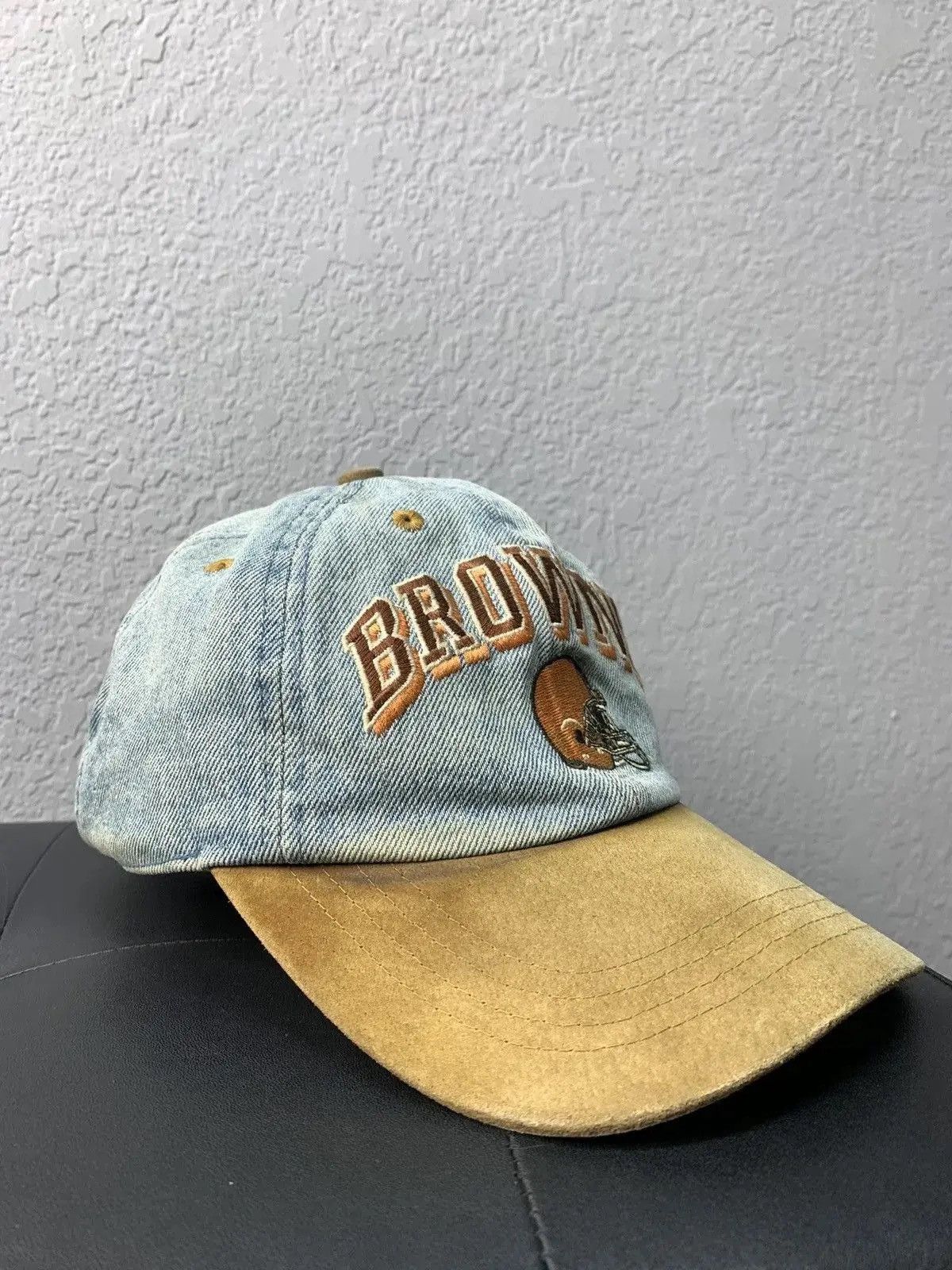 NFL × Sports Specialties × Vintage Vintage Y2K Cleveland Browns Sport Specialties Laser Hat Gap Size ONE SIZE - 2 Thumbnail