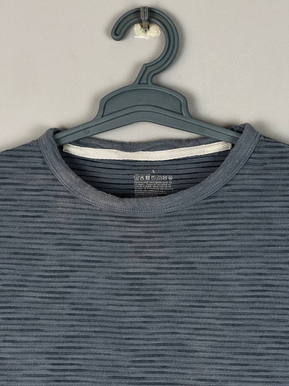 Muji Muji Japan Melange Blue Casual T Shirt Size US L / EU 52-54 / 3 - 4 Thumbnail
