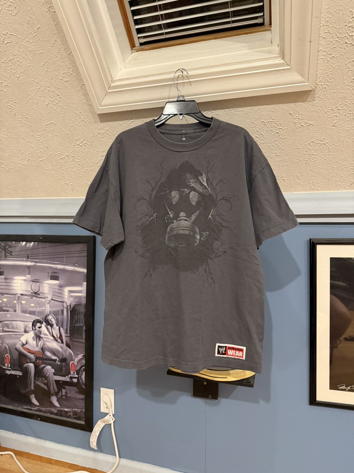 WWE Vintage Y2K WWE Randy Orton gas mask tee Size US XL / EU 56 / 4 - 1 Thumbnail