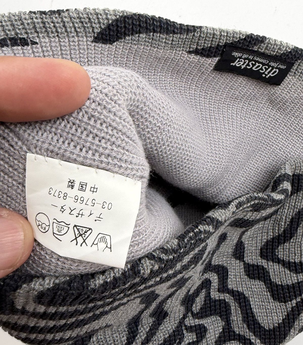 Japanese Brand very rare design disaster beanie hat tc51 Size ONE SIZE - 5 Thumbnail
