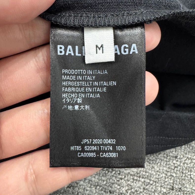 Balenciaga Balenciaga Crew Short Sleeve TShirt-2506 Size US M / EU 48-50 / 2 - 5 Thumbnail