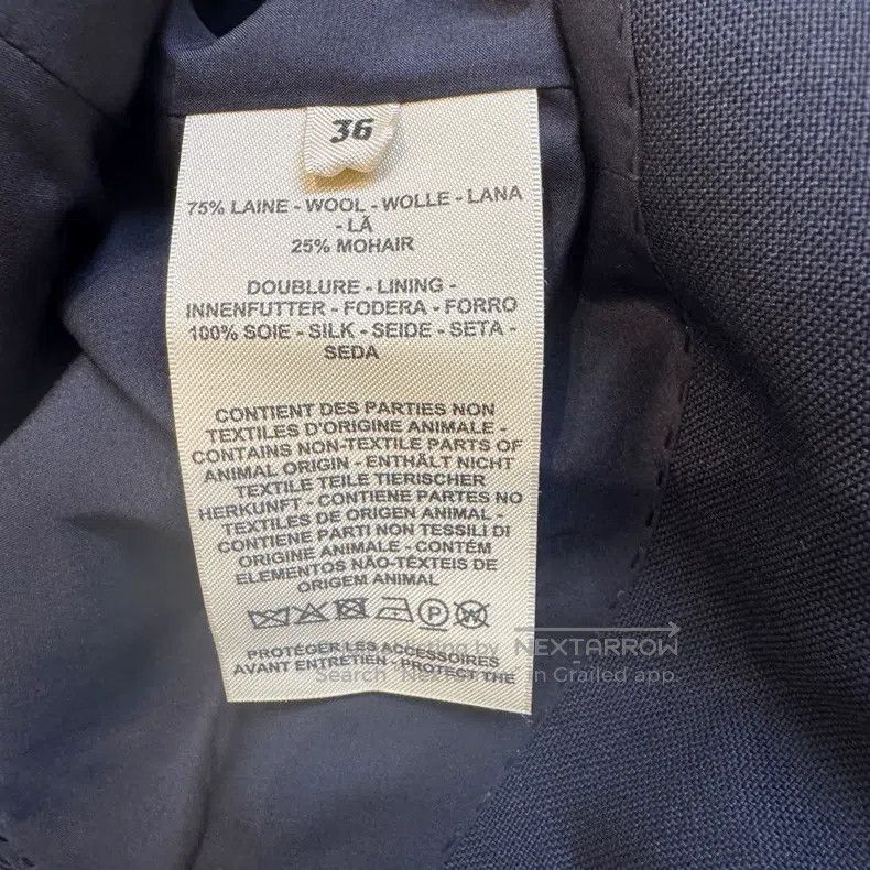 Hermes Hermes Short Wool Jacket with Vest Style Size XS / US 0-2 / IT 36-38 - 8 Thumbnail