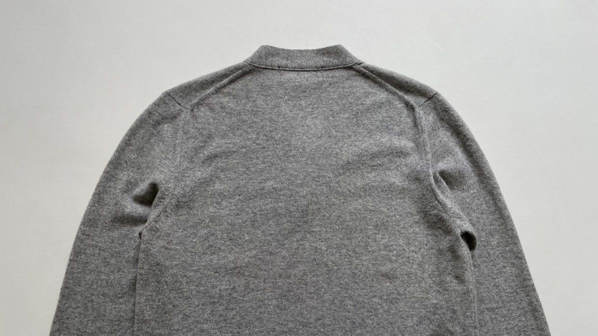 Comme des Garcons Gray / Black Dip Dyed Hem Cardigan Size US M / EU 48-50 / 2 - 12 Thumbnail
